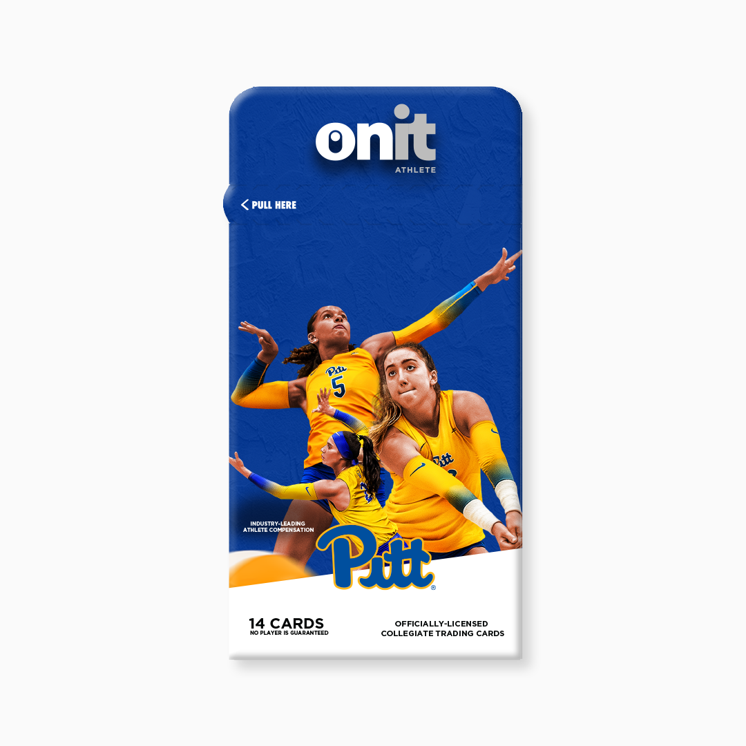 University of Pittsburgh® 2024 Volleyball Trading Cards - Single Pack