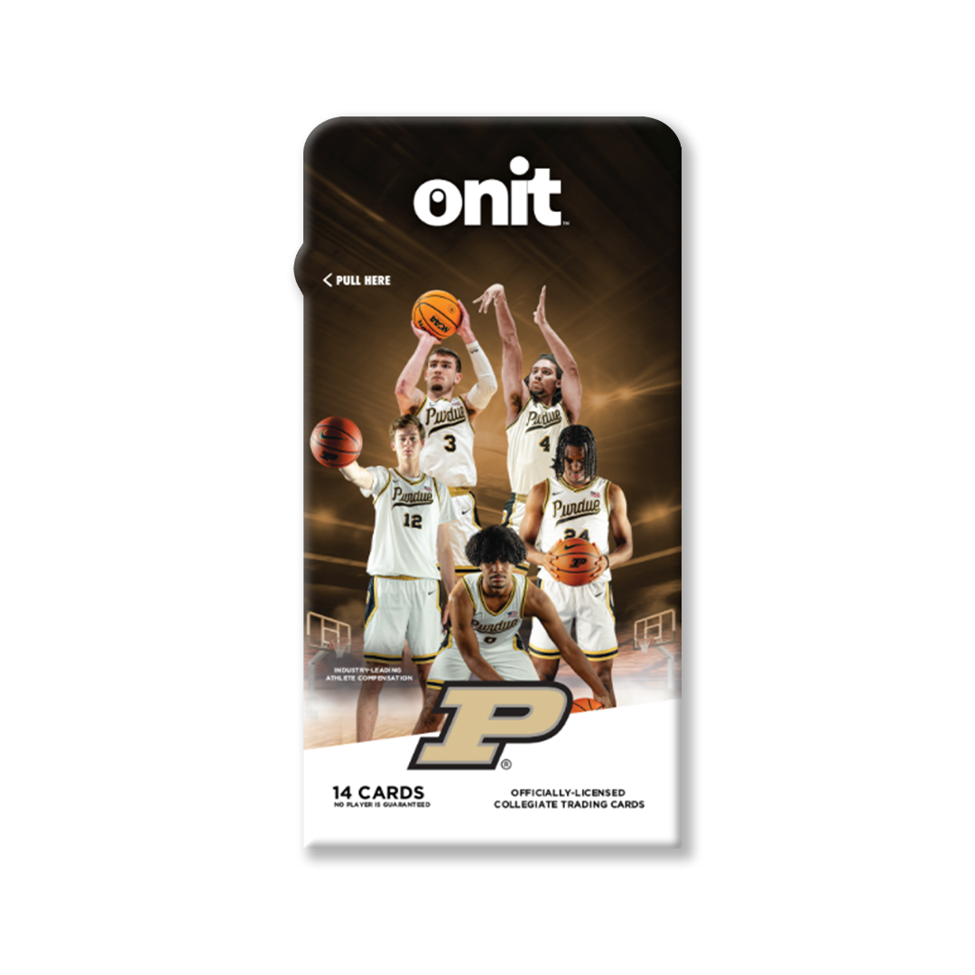 Purdue University® NIL Men's Basketball - 2024-25 Signature Trading Cards - Single Pack