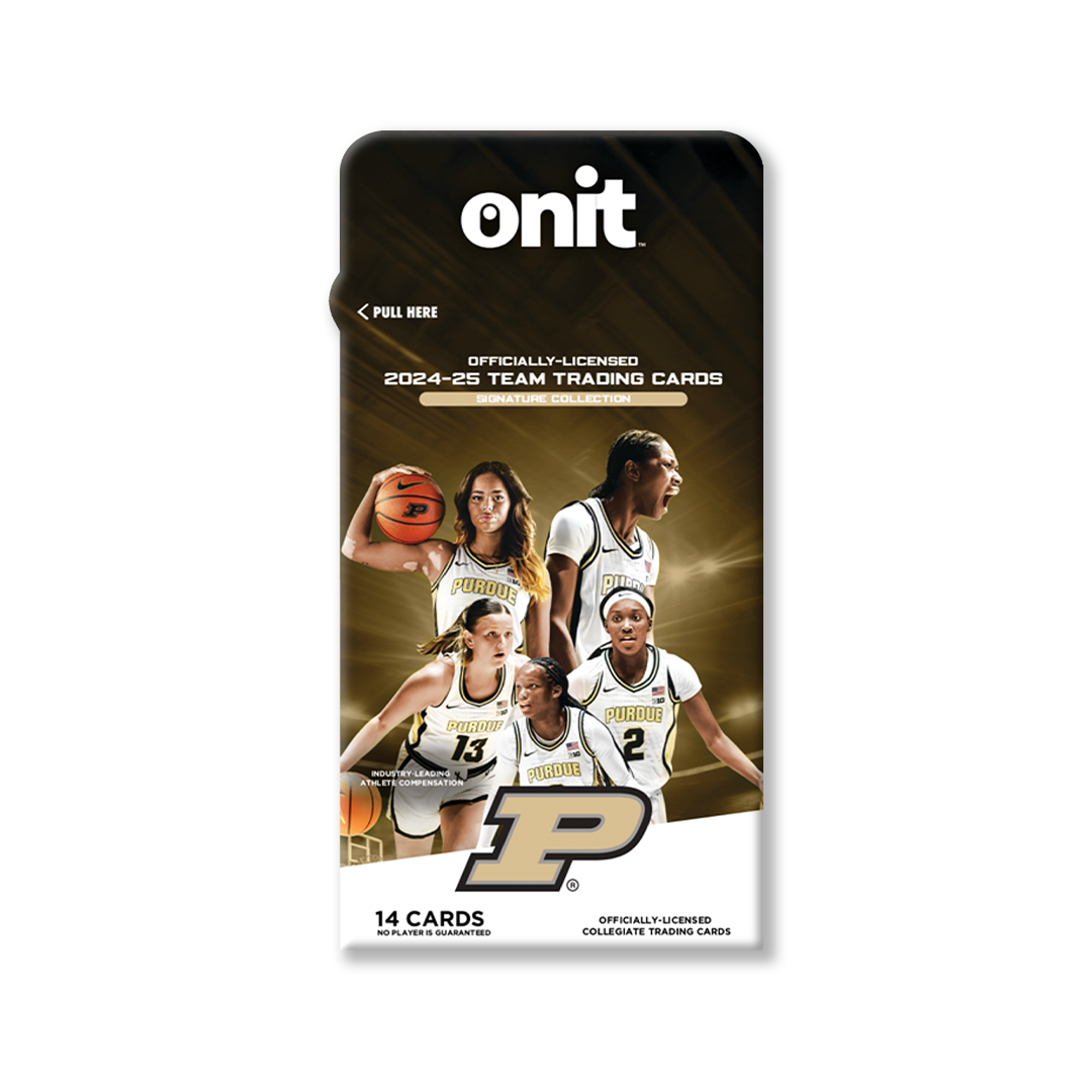 Purdue University® NIL Women's Basketball - 2024-25 Signature Trading Cards - Single Pack