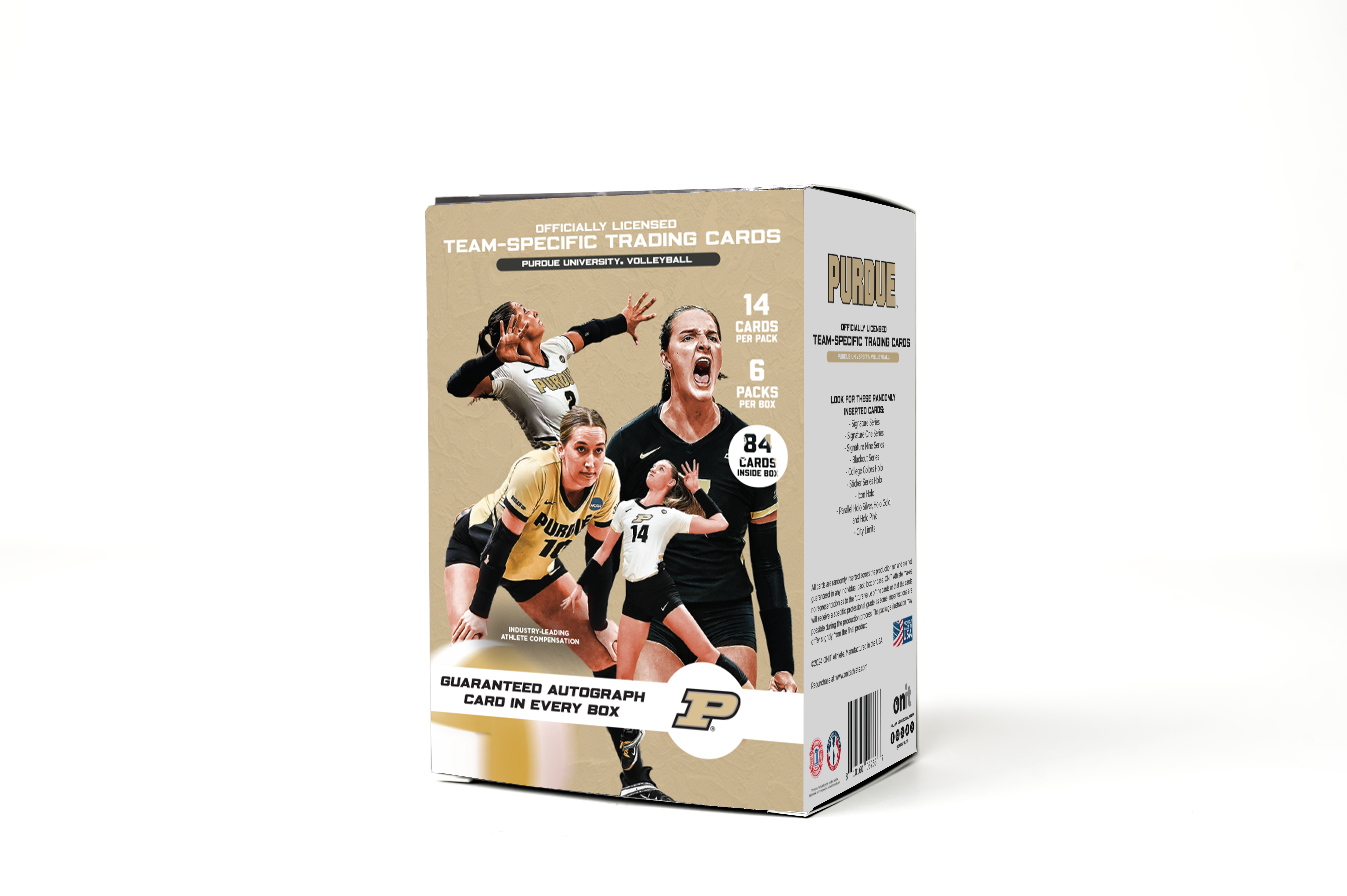 Purdue University® 2024 Volleyball - Platinum Box with Guaranteed Autograph