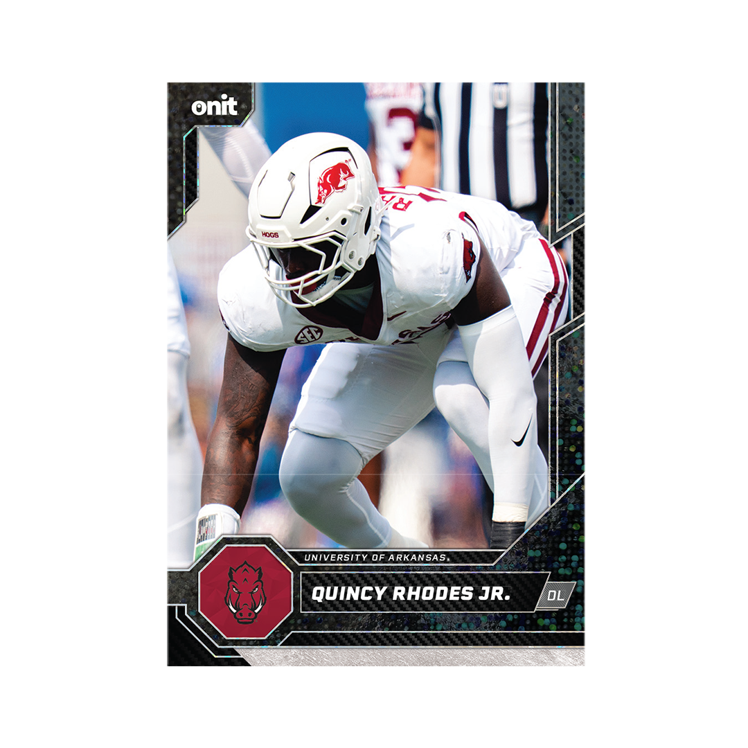 University of Arkansas Football 2026 Team Trading Cards