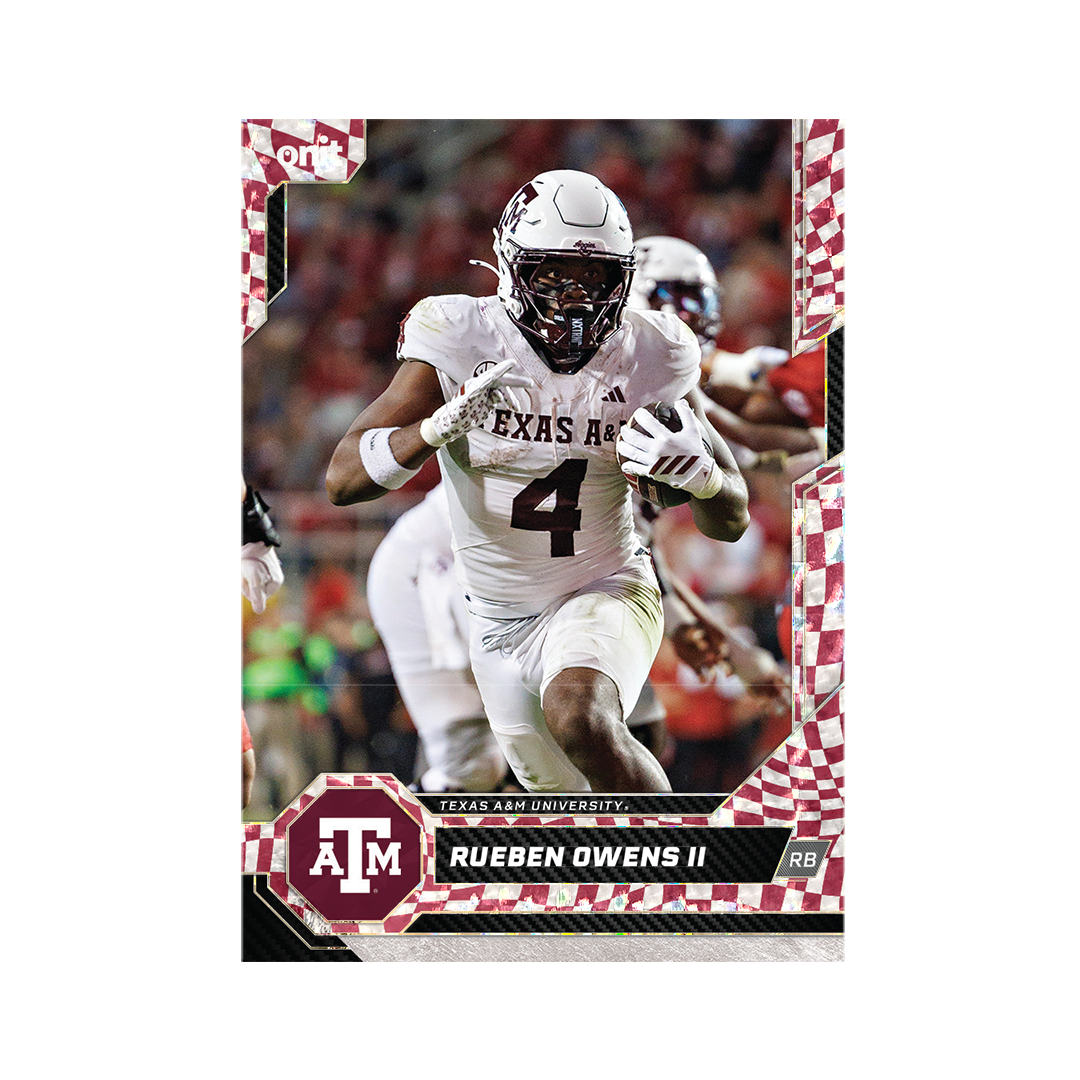 Texas A&M University Football 2026 Team Trading Cards