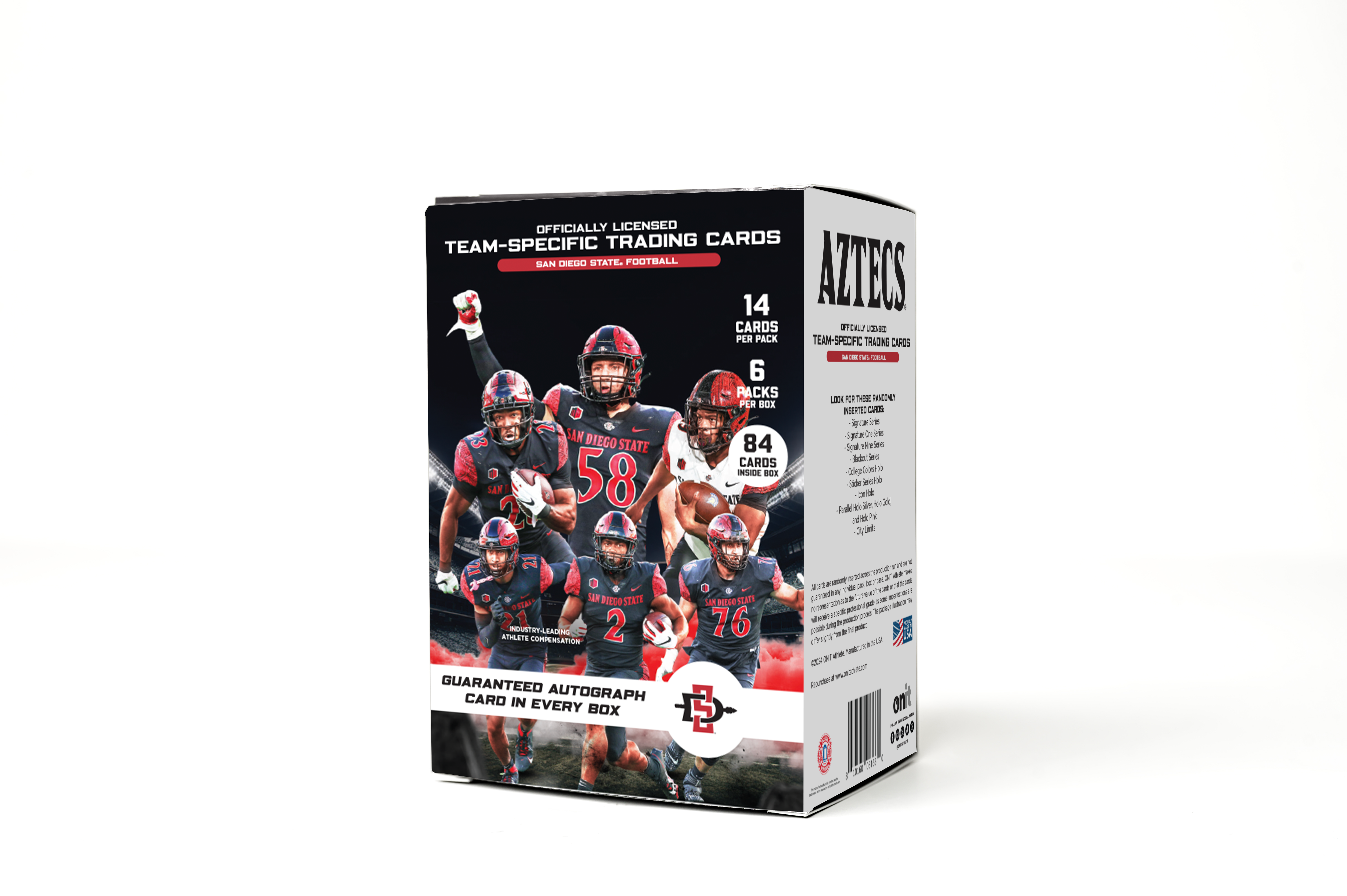 San Diego State University® 2024 Football - Platinum Box with Guaranteed Autograph