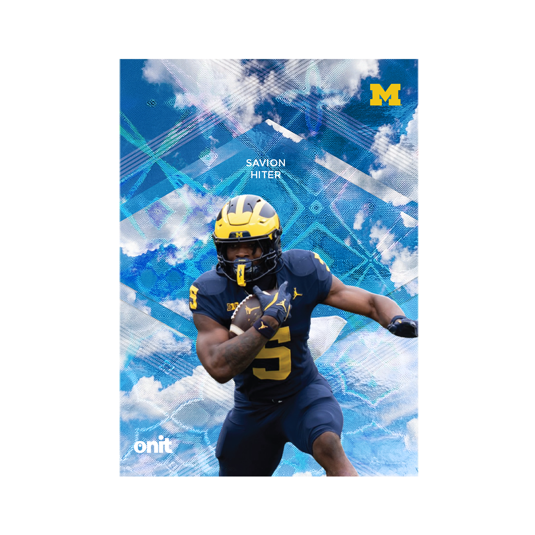 University of Michigan Football 2026 Team Trading Cards