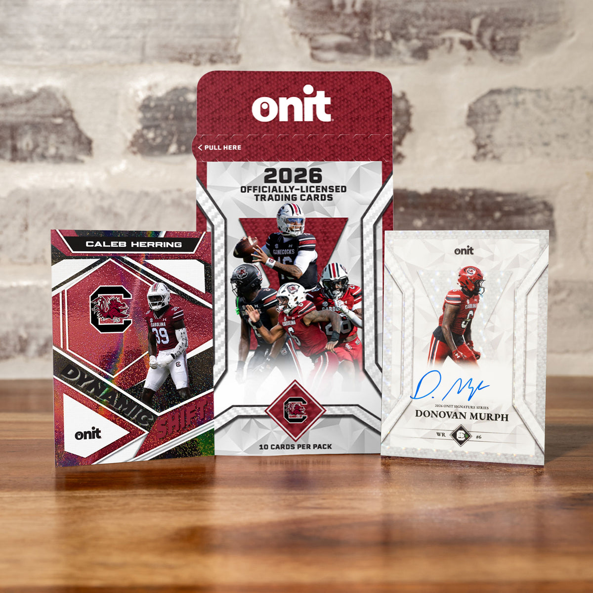 University of South Carolina Football 2026 Team Trading Cards