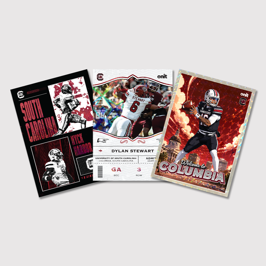 University of South Carolina Football 2026 Team Trading Cards