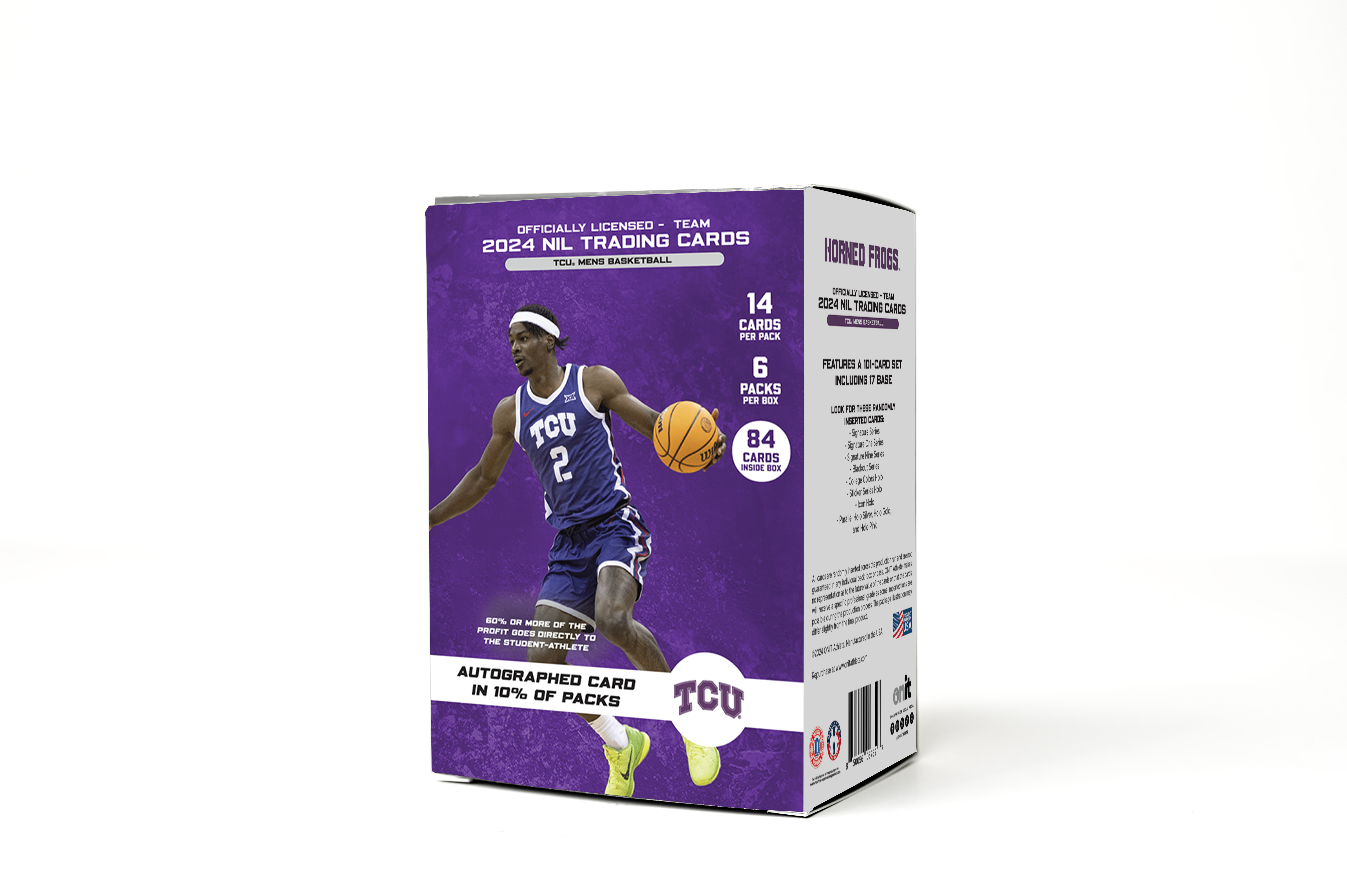 Texas Christian University® Platinum Box - NIL Men's Basketball 2023-24 Trading Cards - GUARANTEED AUTOGRAPH