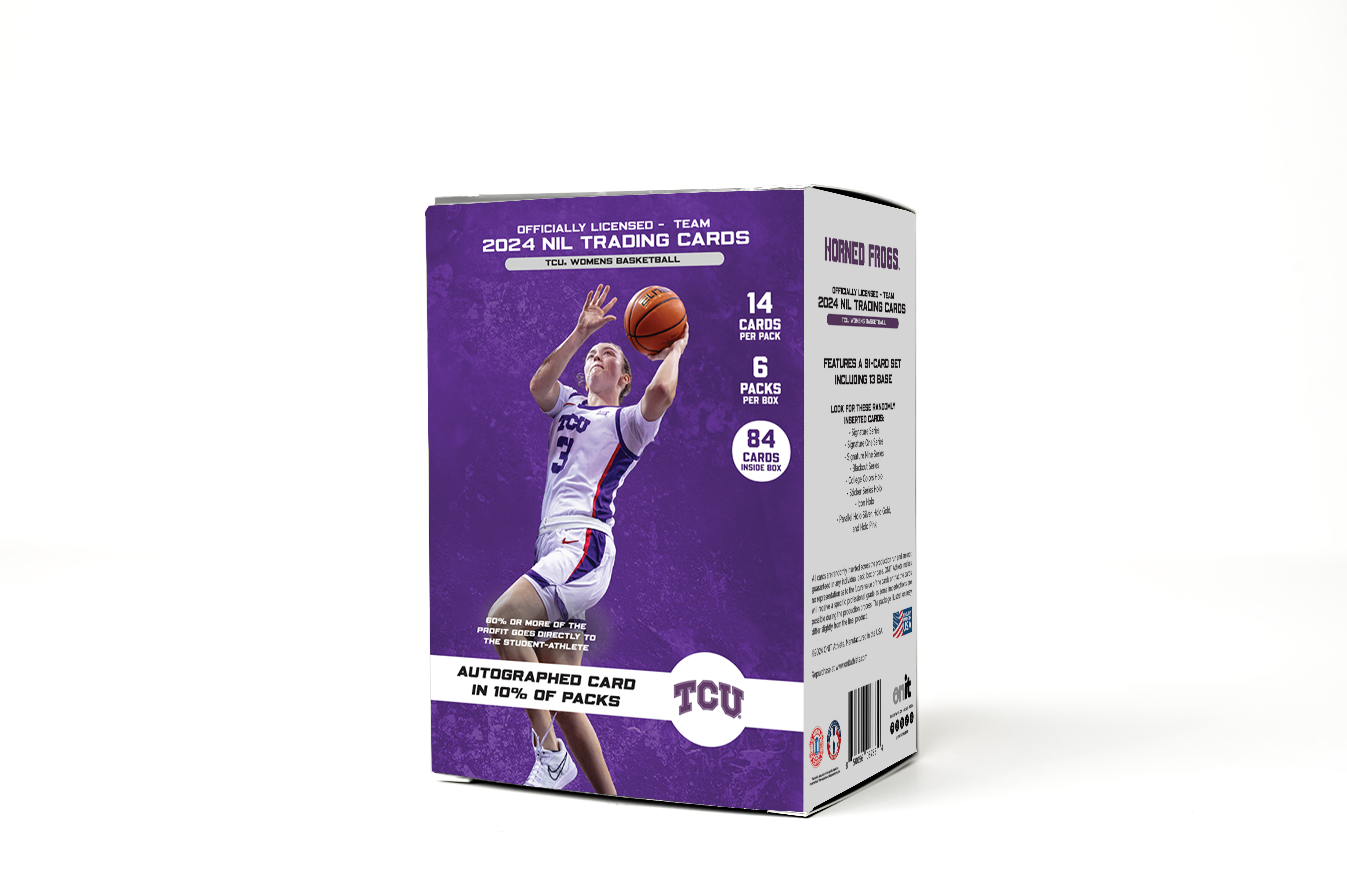 Texas Christian University® Platinum Box - NIL Women's Basketball 2023-24 Trading Cards - GUARANTEED AUTOGRAPH