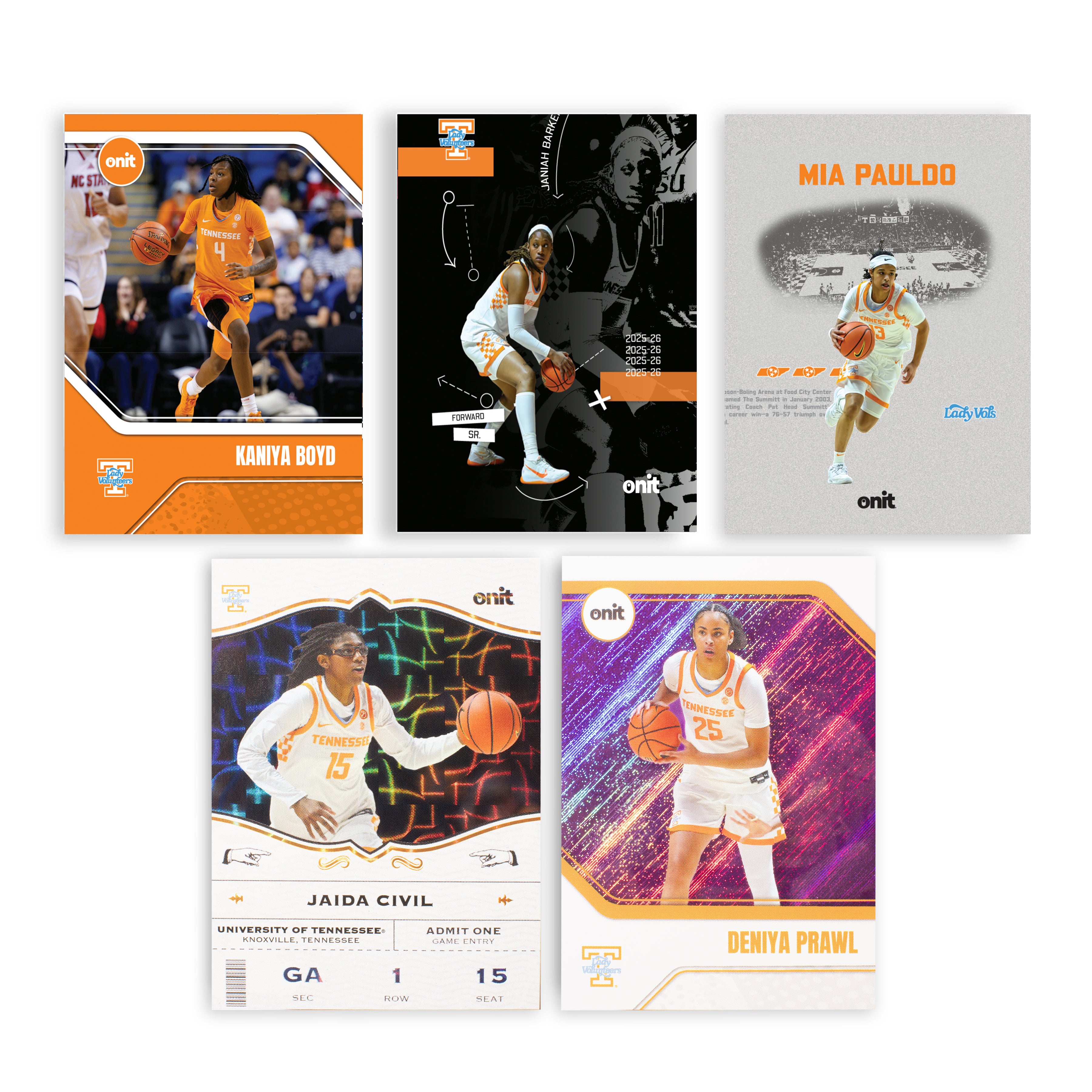 University of Tennessee Women's Basketball 2025-26 Trading Cards - Platinum Box (Guaranteed Autograph)