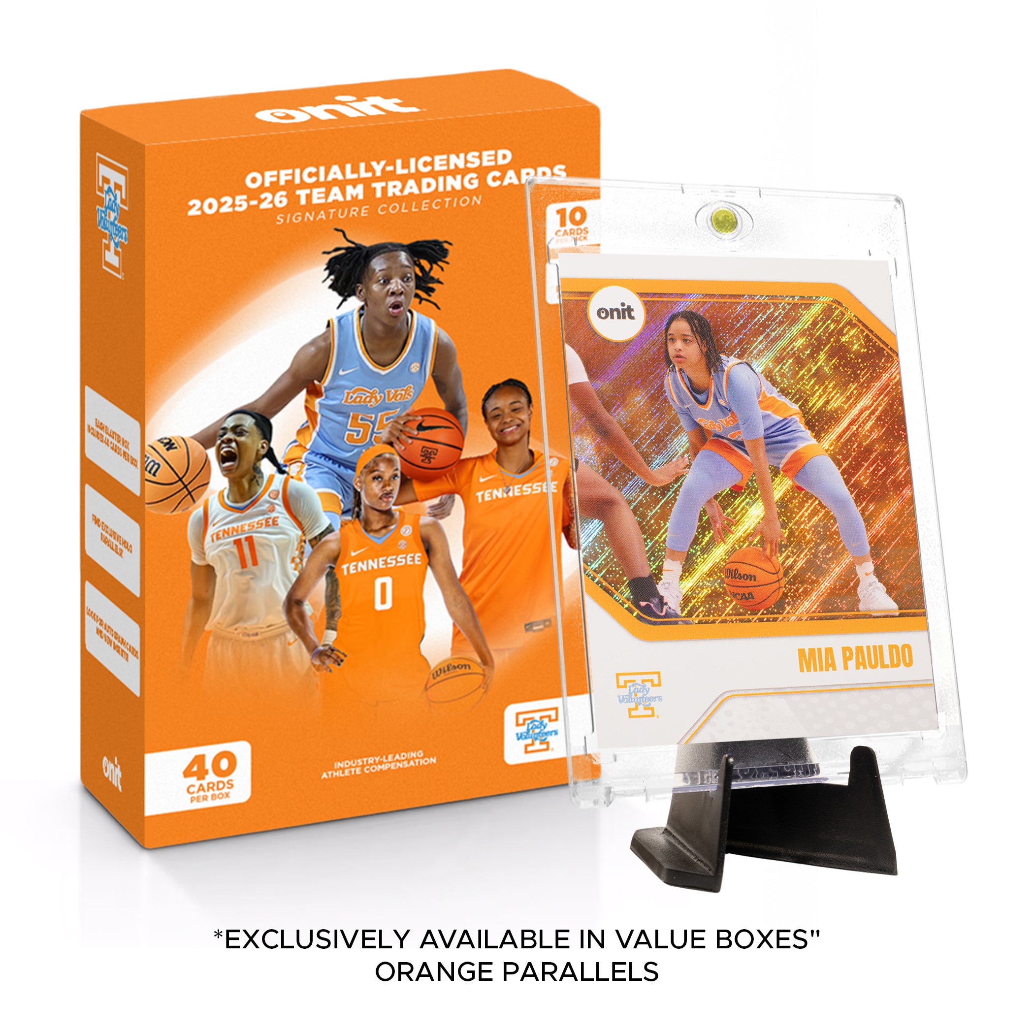 University of Tennessee Women's Basketball 2025-26 Trading Cards - Value Box