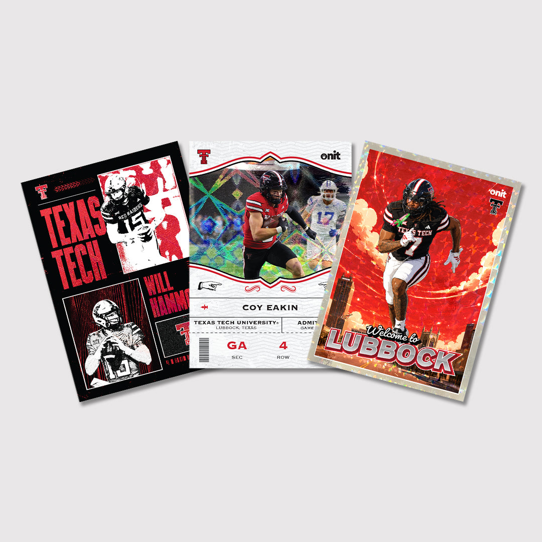 Texas Tech Football 2026 Team Trading Cards