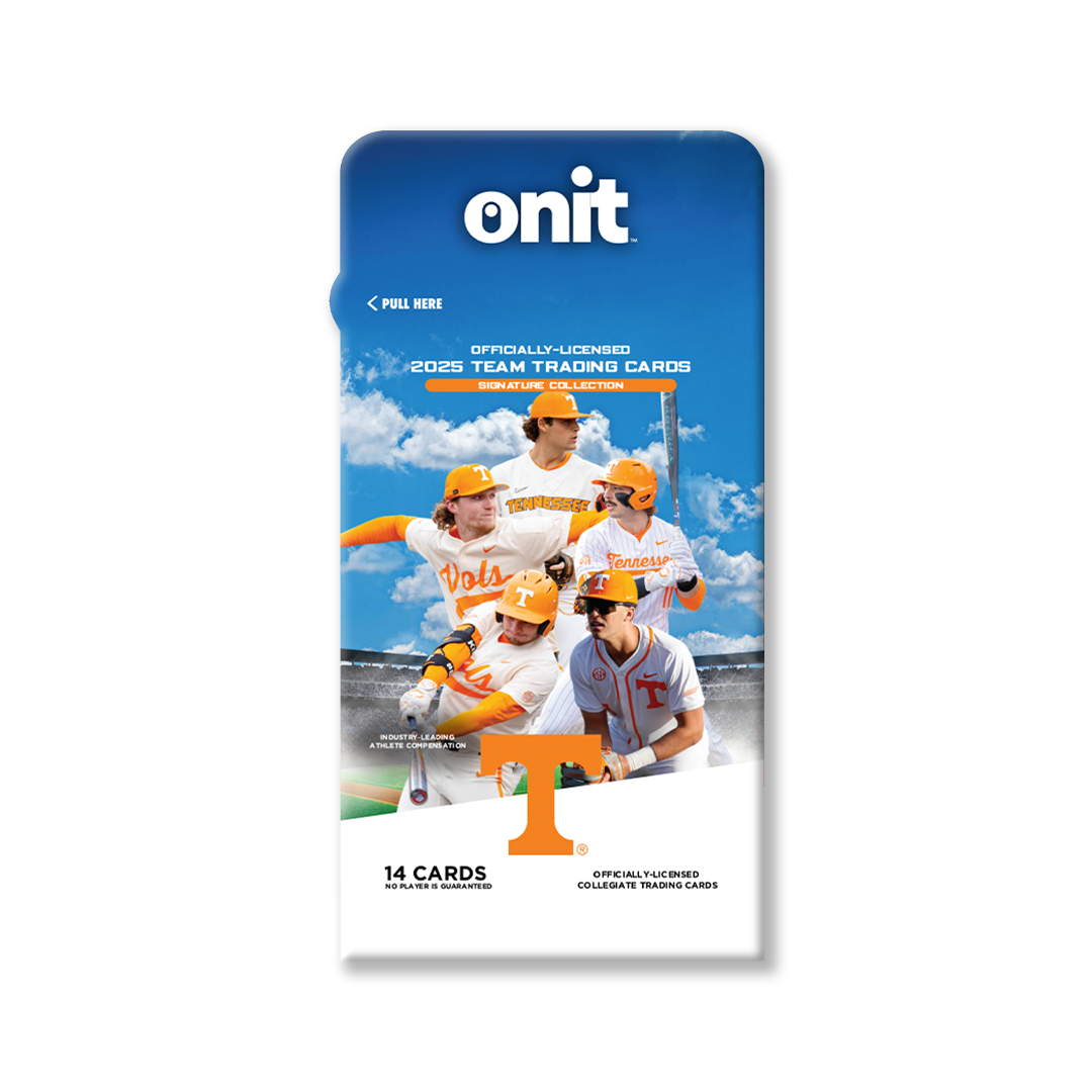 University of Tennessee® 2025 Baseball Trading Cards - Single Pack