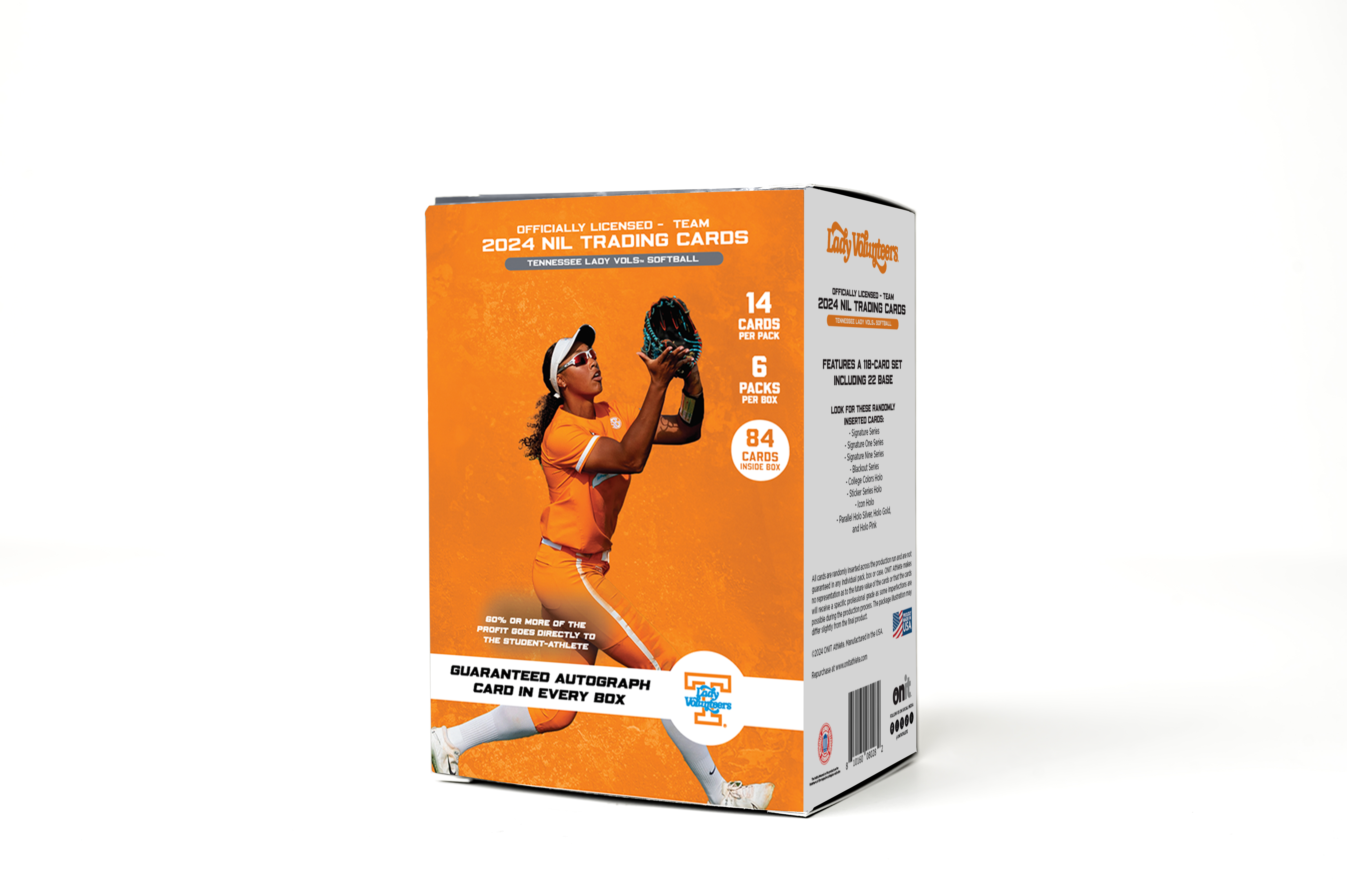 University of Tennessee® Platinum Box - NIL Women's Softball 2024 Trading Cards - GUARANTEED AUTOGRAPH