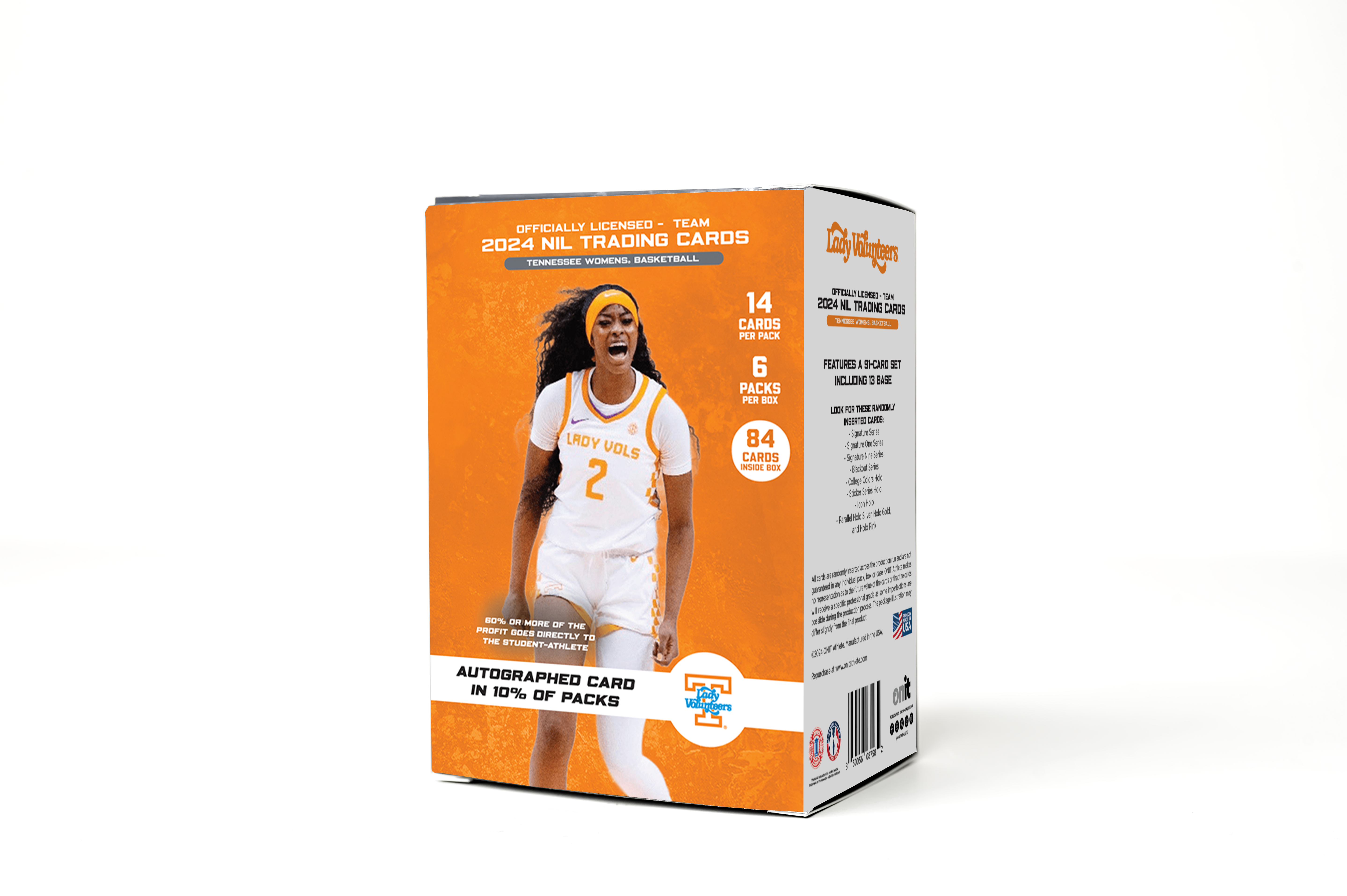 University of Tennessee® Platinum Box - NIL Women's Basketball 2023-24 Trading Cards - GUARANTEED AUTOGRAPH