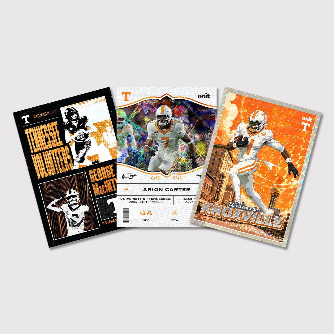 University of Tennessee Football 2026 Team Trading Cards