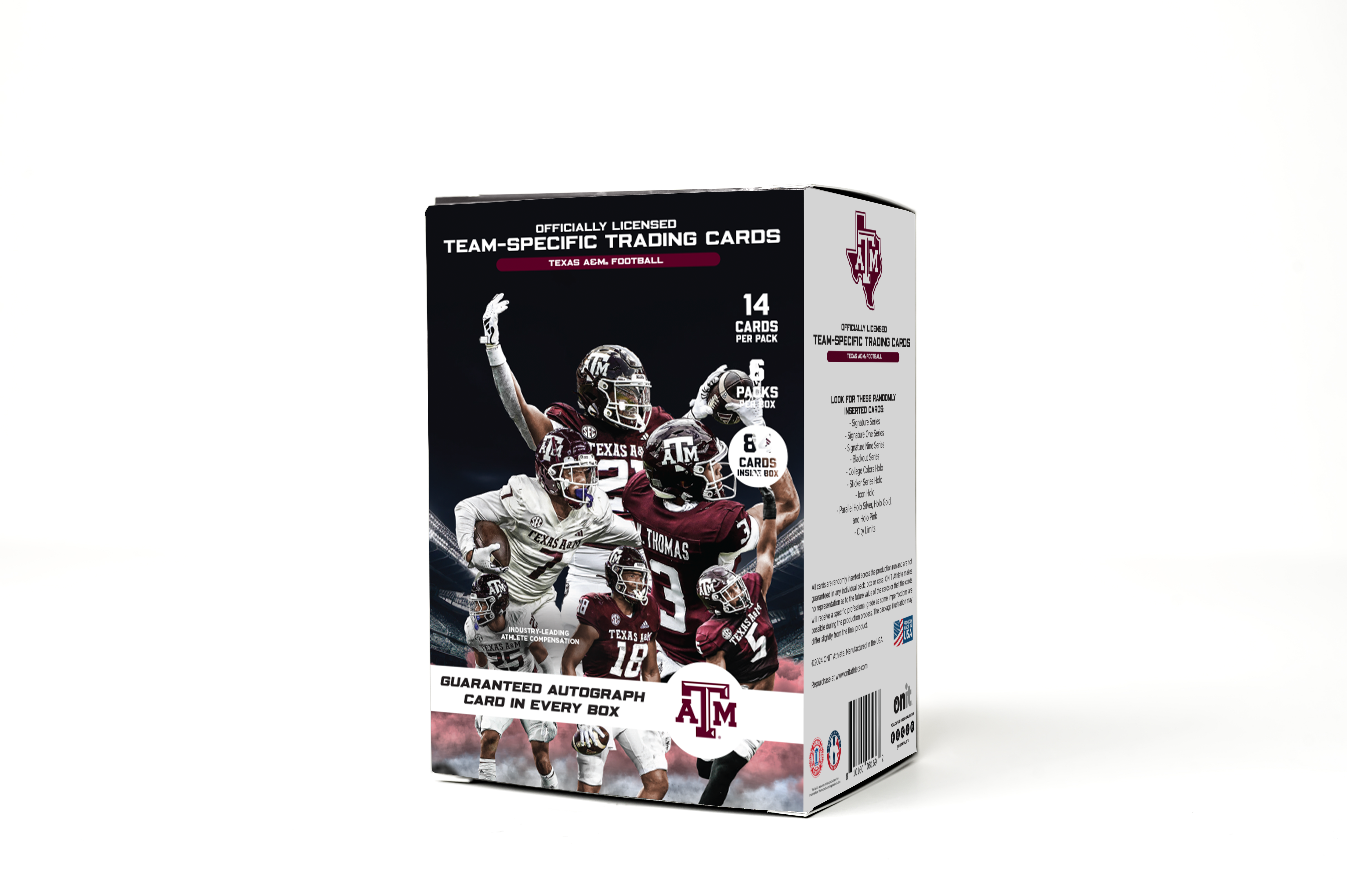 Texas A&M University® 2024 Football - Platinum Box with Guaranteed Autograph