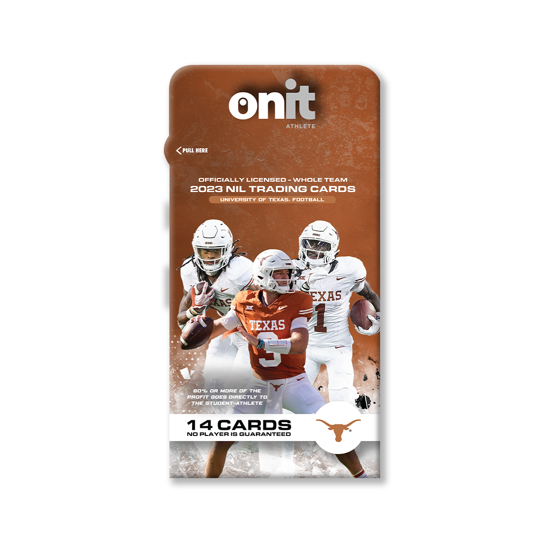 The University of Texas® NIL Football - 2023 Trading Cards - Single Pack