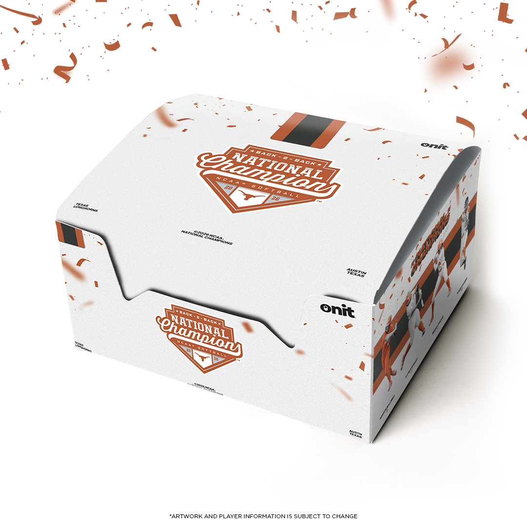 Texas Softball 2026 National Champion Commemorative Box