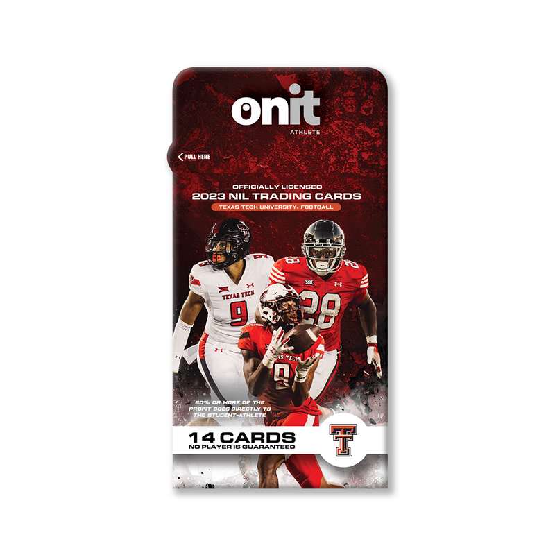 Texas Tech University® NIL Football - 2023 Trading Cards - Single Pack