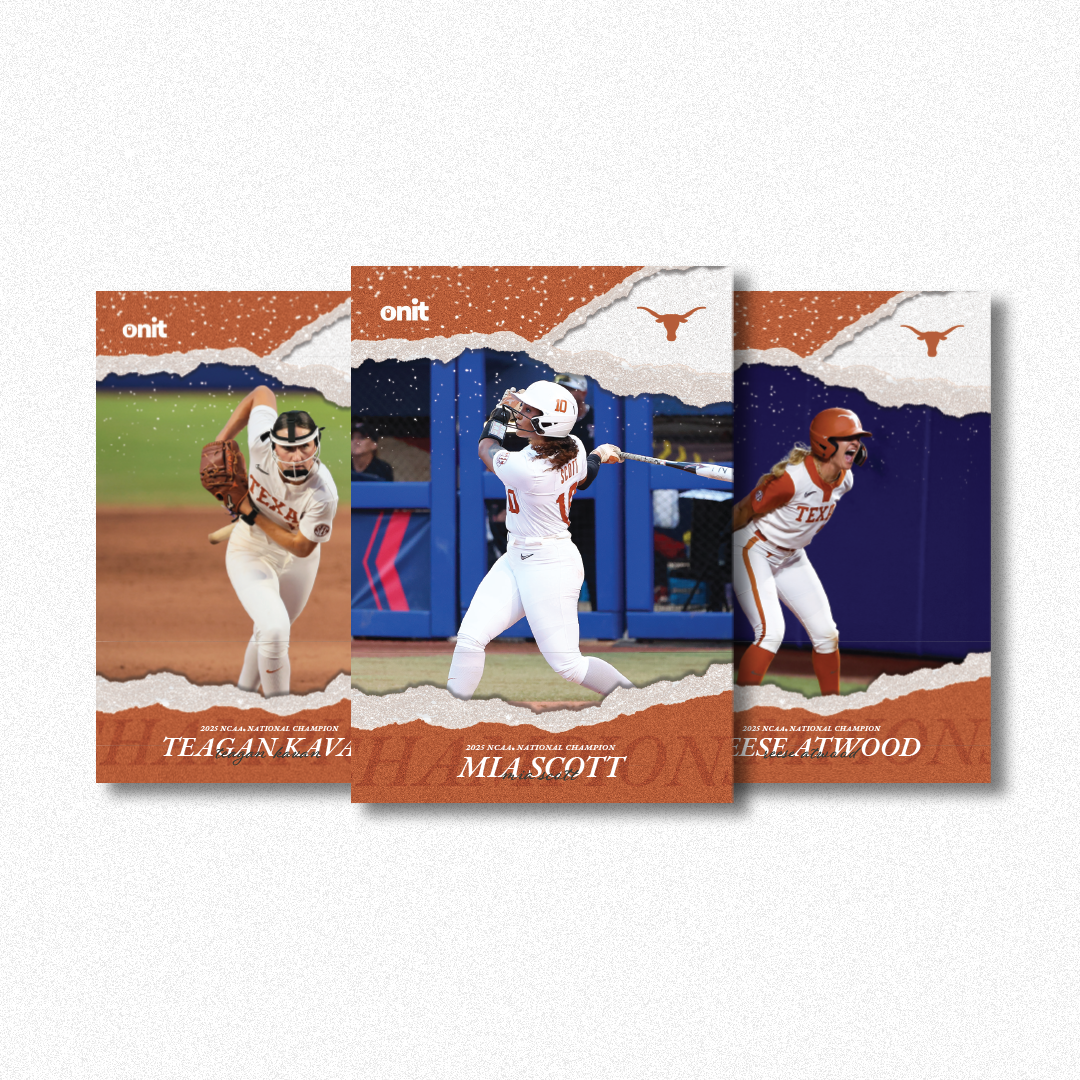 University of Texas Softball 2025 National Champion Commemorative Box