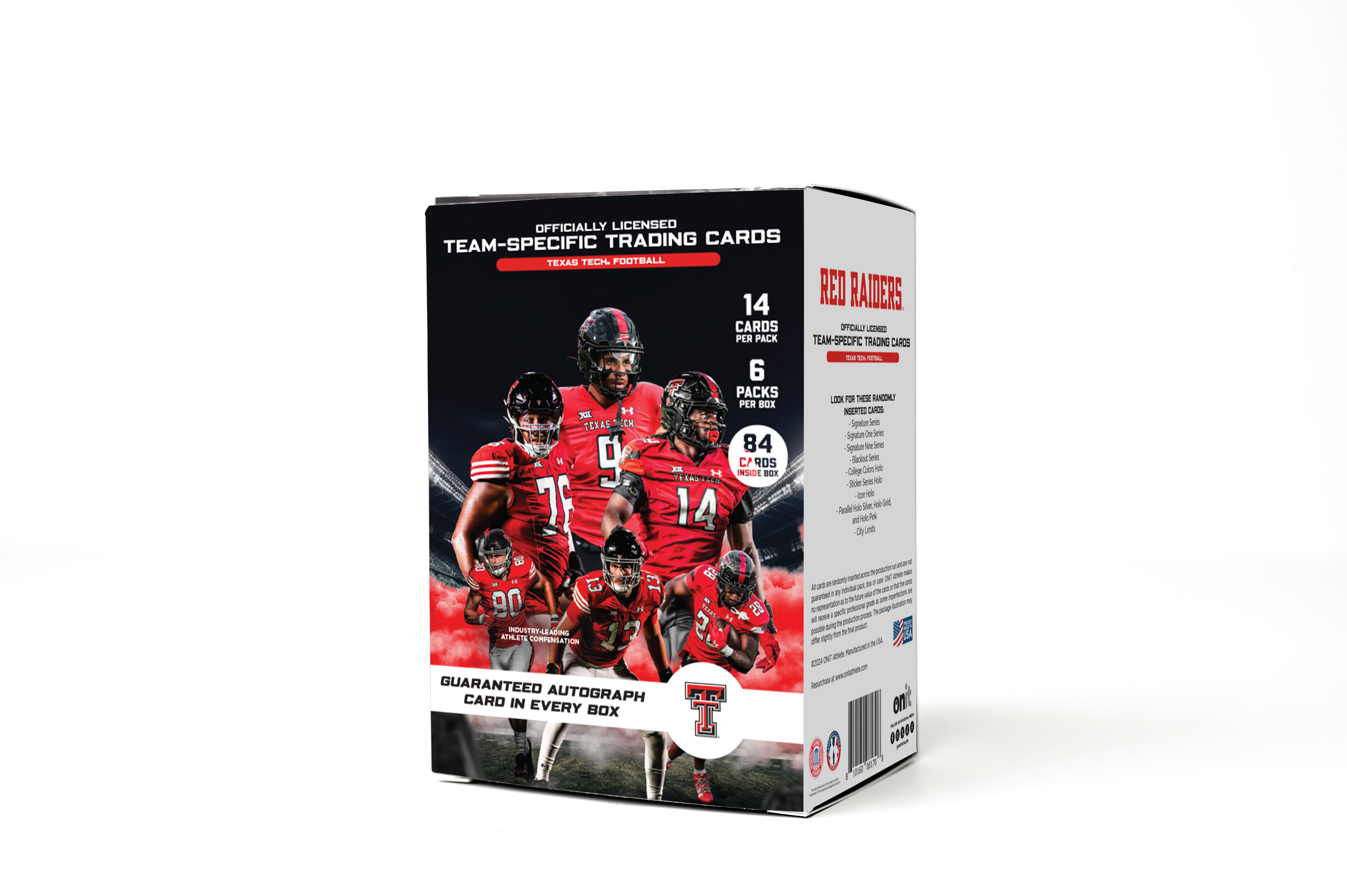 Texas Tech University® 2024 Football - Platinum Box with Guaranteed Autograph