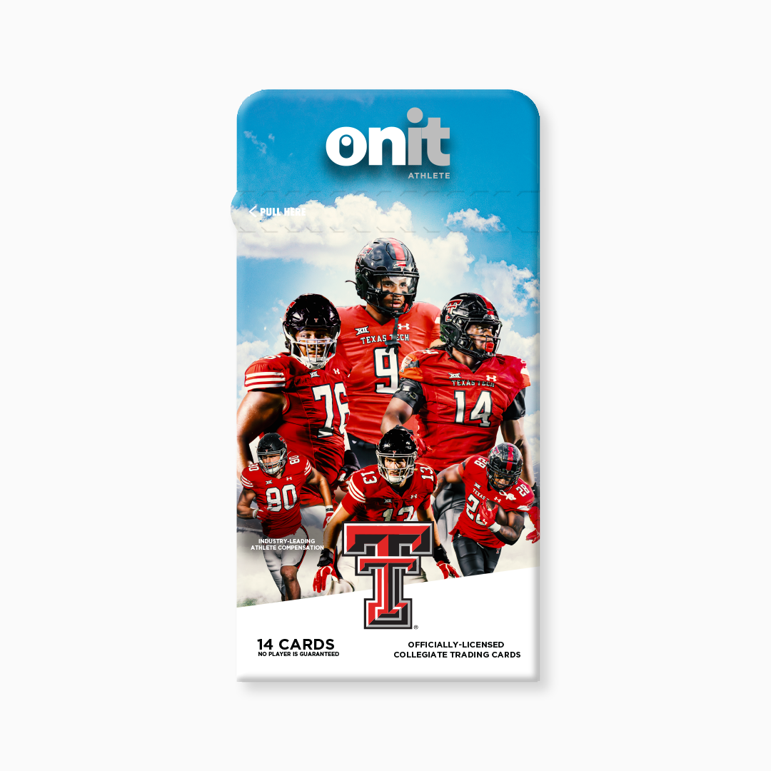 Texas Tech University® 2024 Football Trading Cards - Single Pack