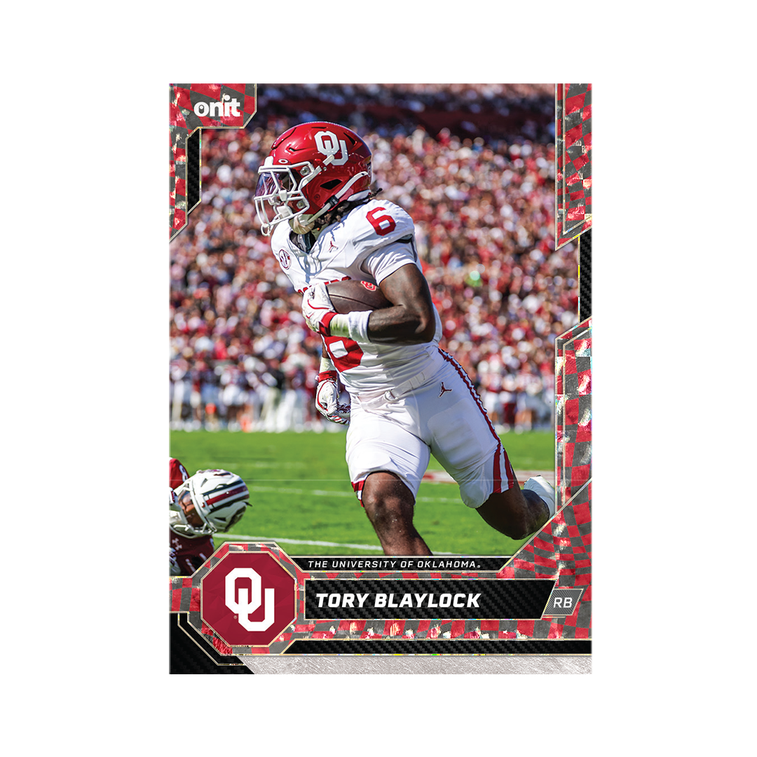 University of Oklahoma Football 2026 Team Trading Cards