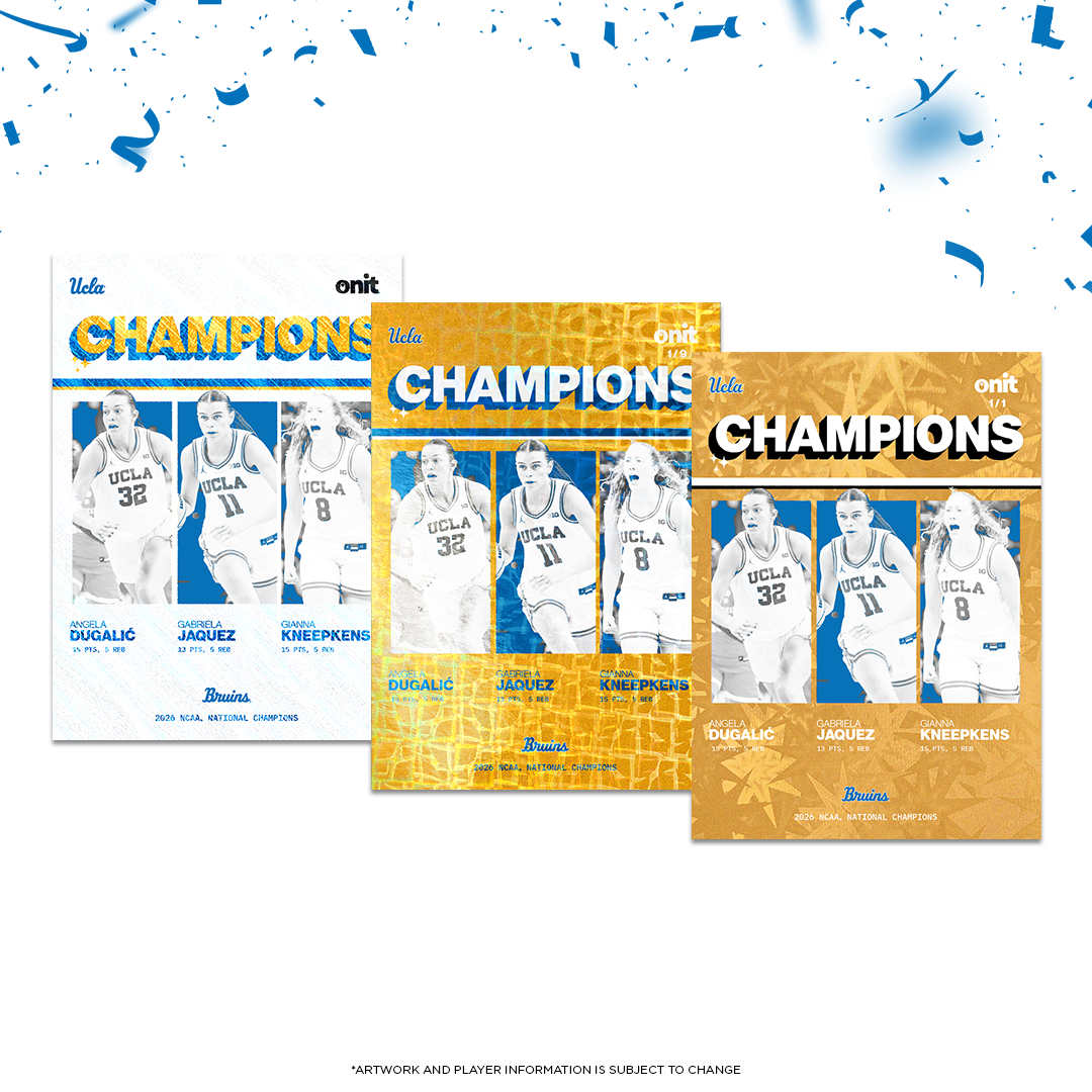 UCLA Women's Basketball 2026 National Champion Commemorative Box
