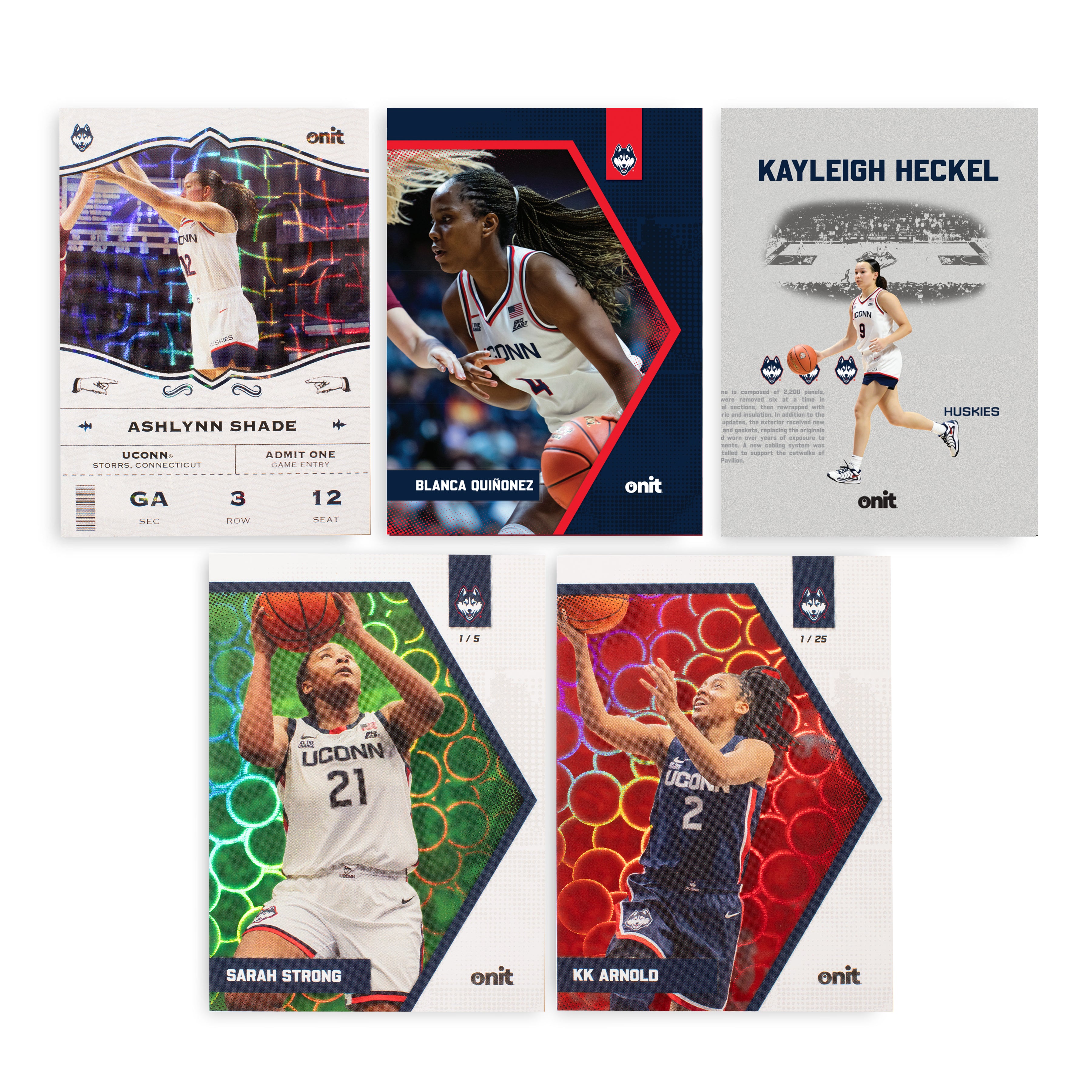 UConn Women's Basketball 2025-26 Trading Cards - Platinum Box (Guaranteed Autograph)