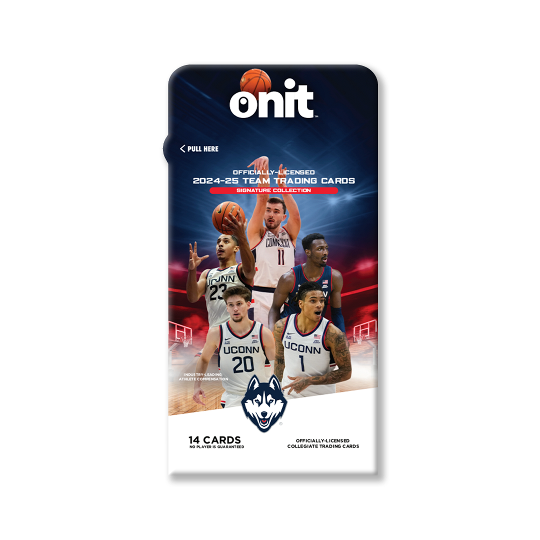 UConn® 2024-25 Men's Basketball Trading Cards - Single Pack