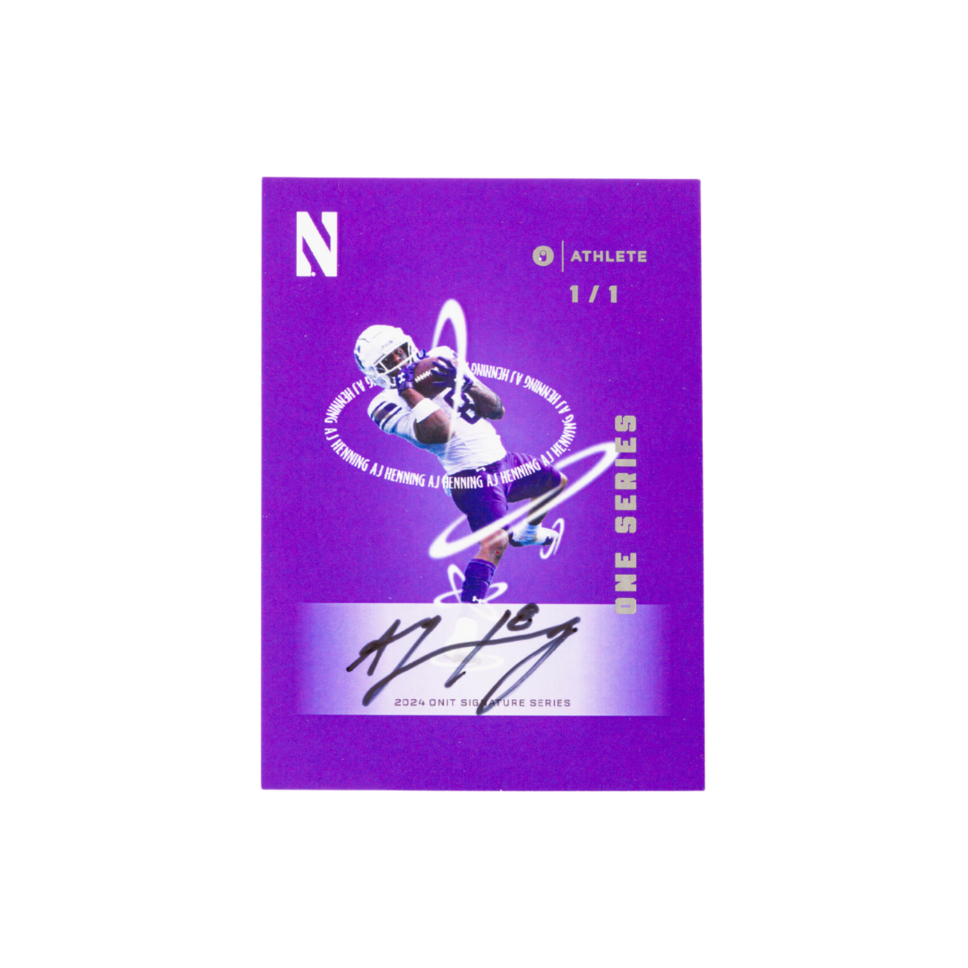 Northwestern University® 2024 Football Trading Cards - Single Pack