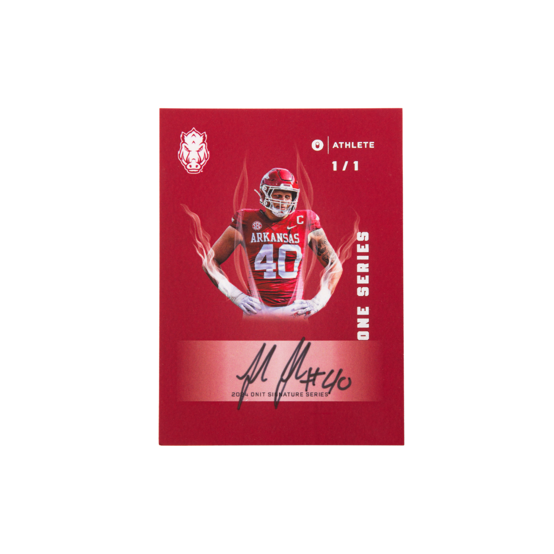 University of Arkansas® 2024 Football Trading Cards - Single Pack