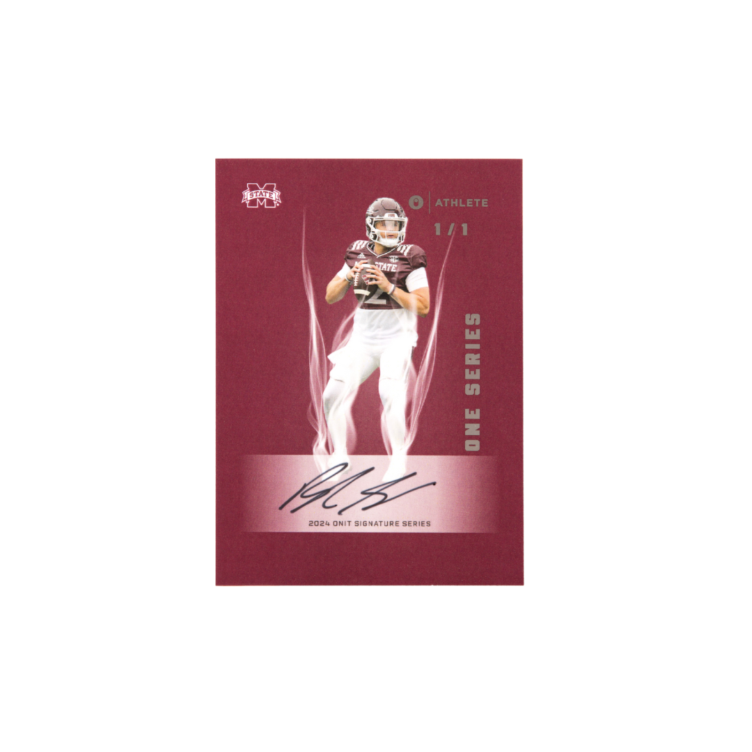 Mississippi State University® 2024 Football - Platinum Box with Guaranteed Autograph