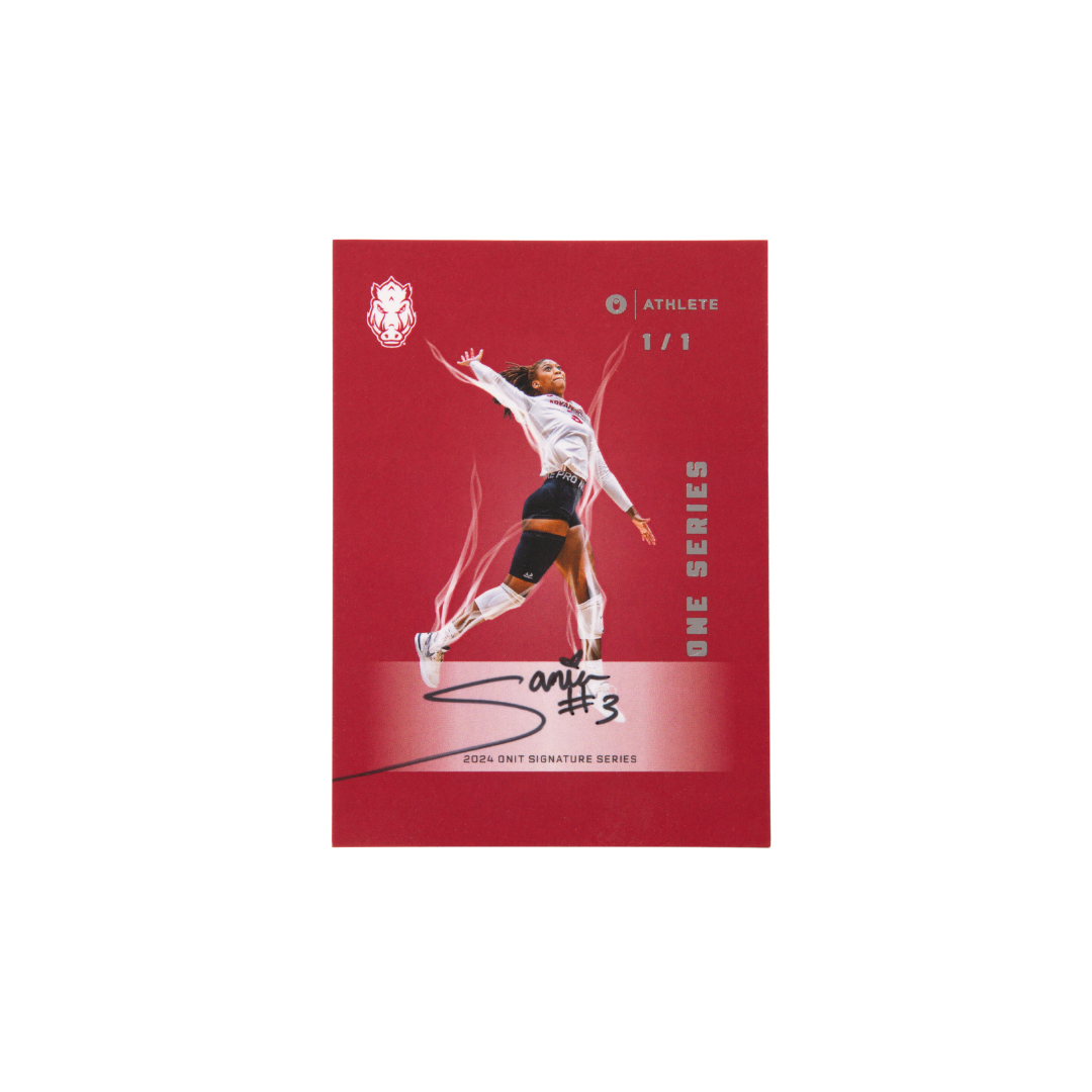 University of Arkansas® 2024 Volleyball Trading Cards - Single Pack