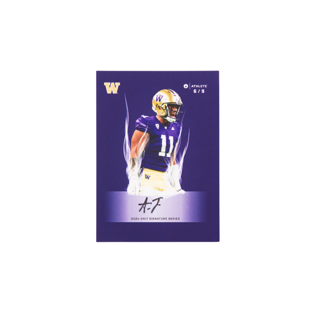 University of Washington® 2024 Football - Platinum Box with Guaranteed Autograph