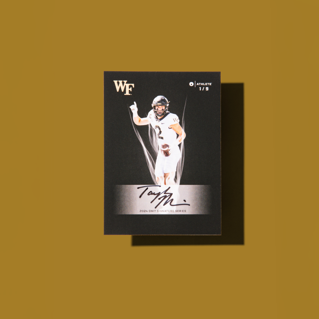 Wake Forest University® 2024 Football - Platinum Box with Guaranteed Autograph