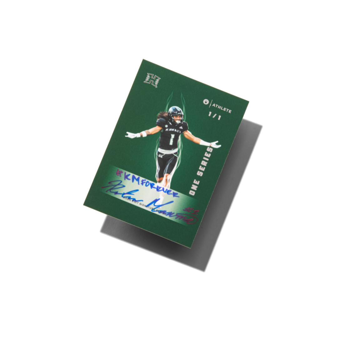 University of Hawaii® 2024 Football - Platinum Box with Guaranteed Autograph