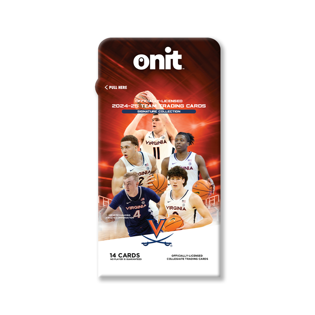 University of Virginia® 2024-25 Men's Basketball Trading Cards - Single Pack