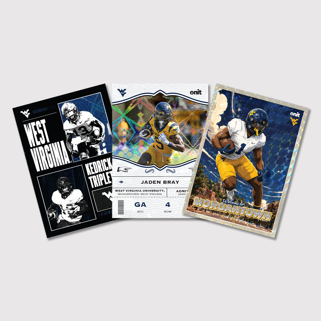 West Virginia University Football 2026 Team Trading Cards