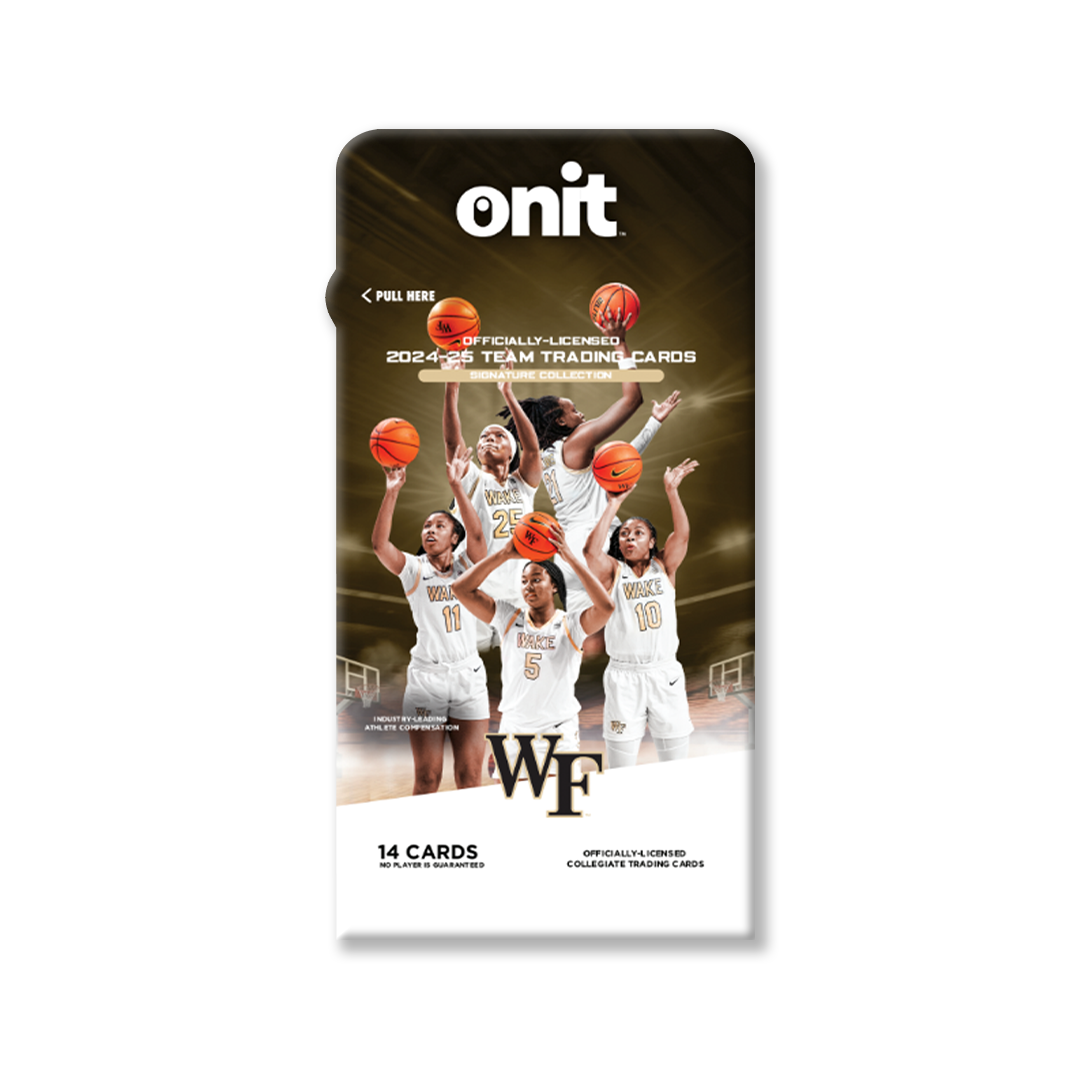 Wake Forest University® NIL Women's Basketball - 2024-25 Signature Trading Cards - Single Pack