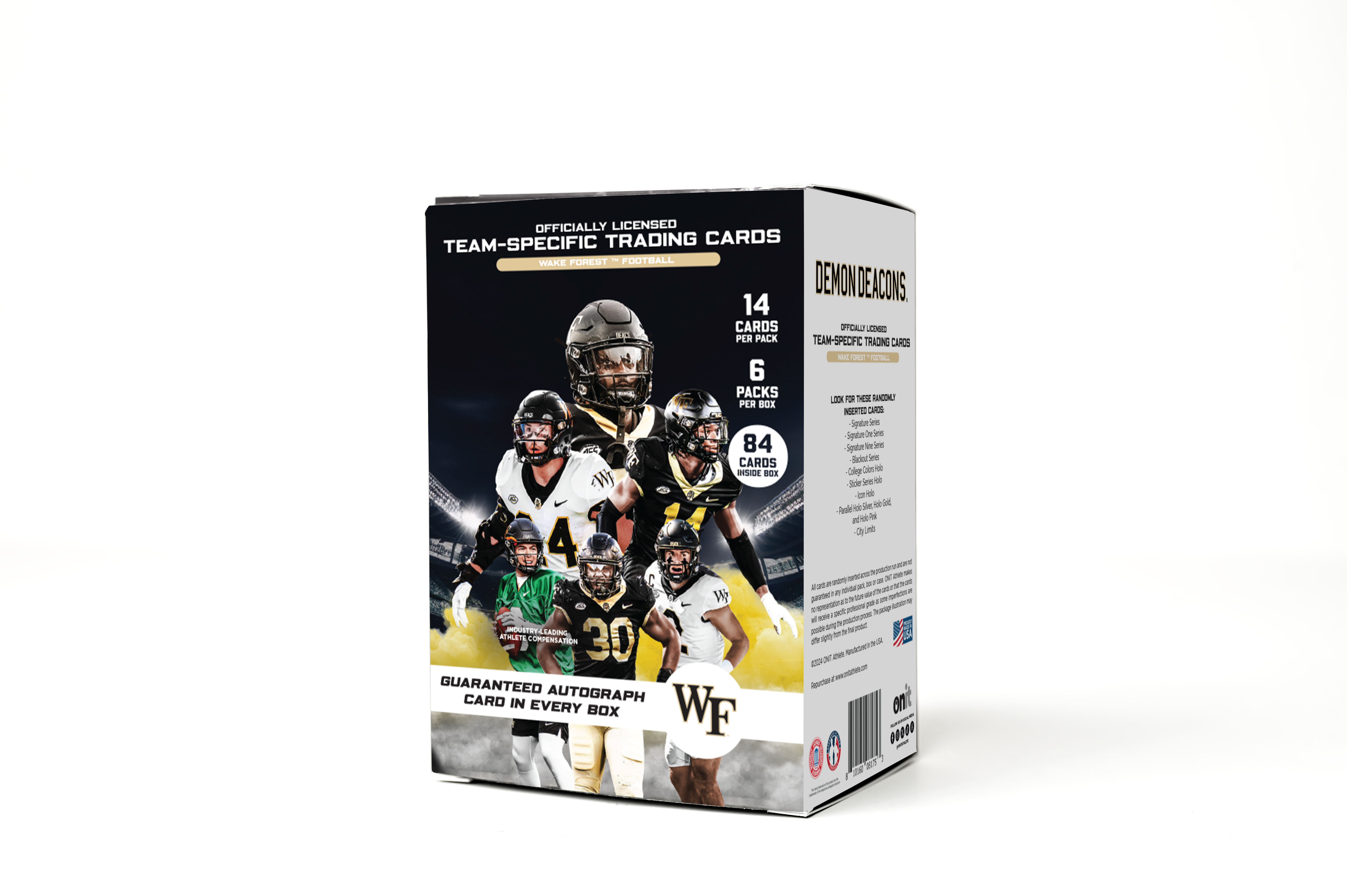 Wake Forest University® 2024 Football - Platinum Box with Guaranteed Autograph