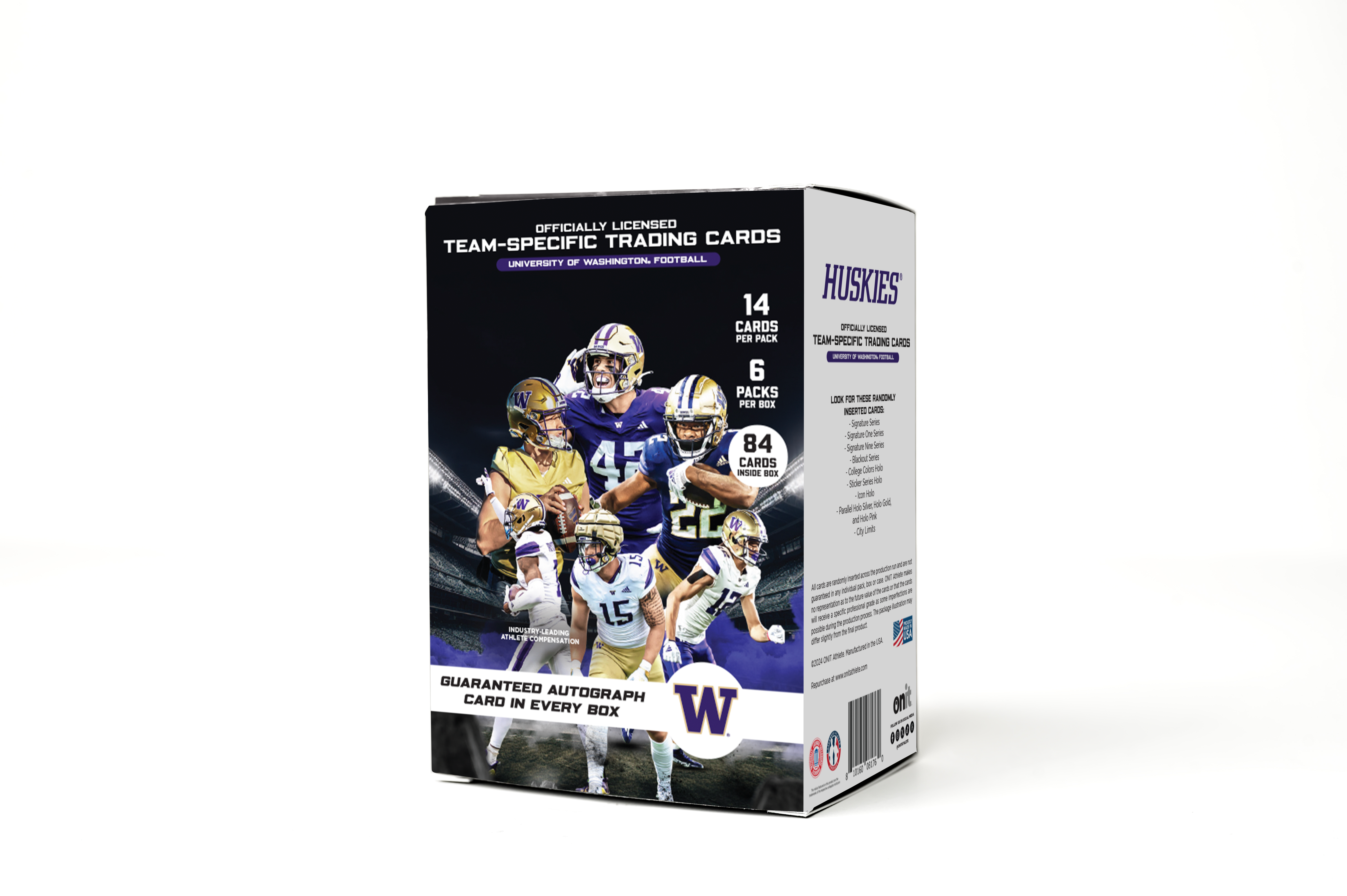 University of Washington® 2024 Football - Platinum Box with Guaranteed Autograph