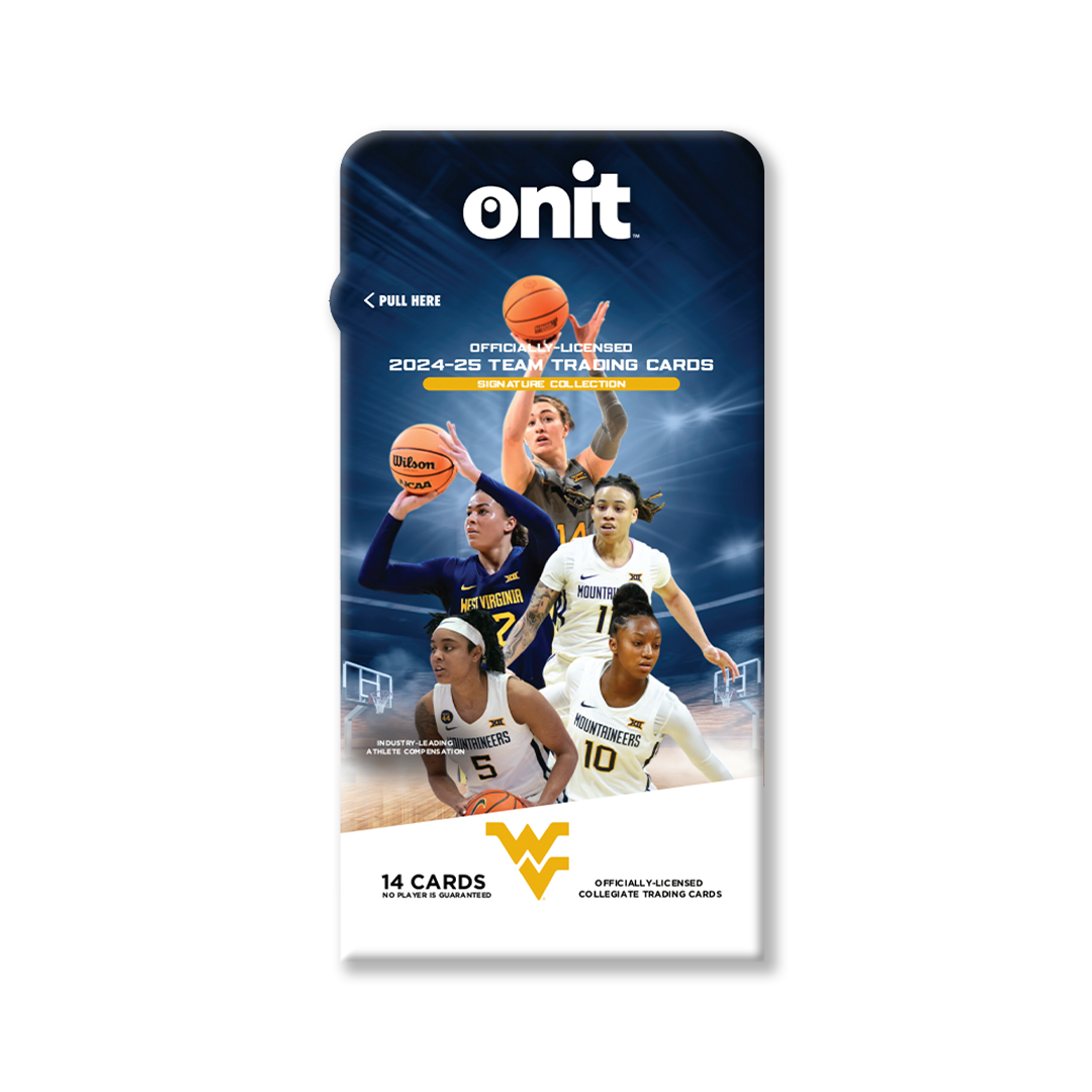 West Virginia University® 2024-25 Women's Basketball Trading Cards - Single Pack