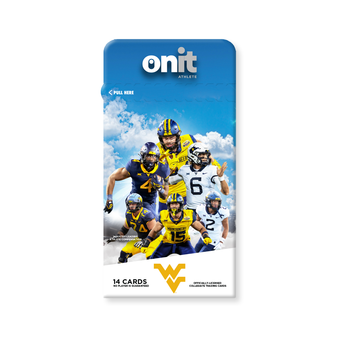 West Virginia University® 2024 Football Trading Cards - Single Pack