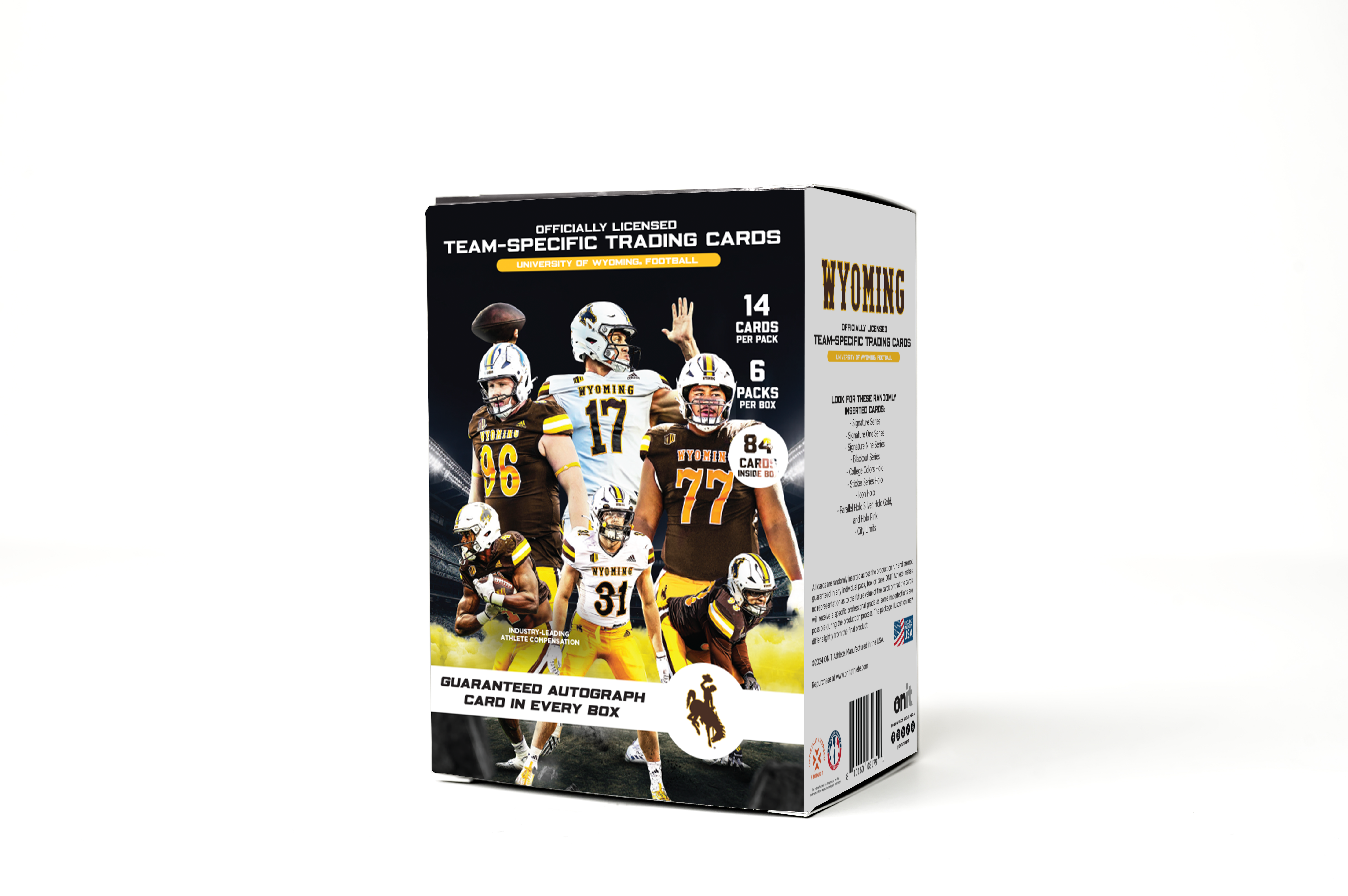 University of Wyoming® 2024 Football - Platinum Box with Guaranteed Autograph