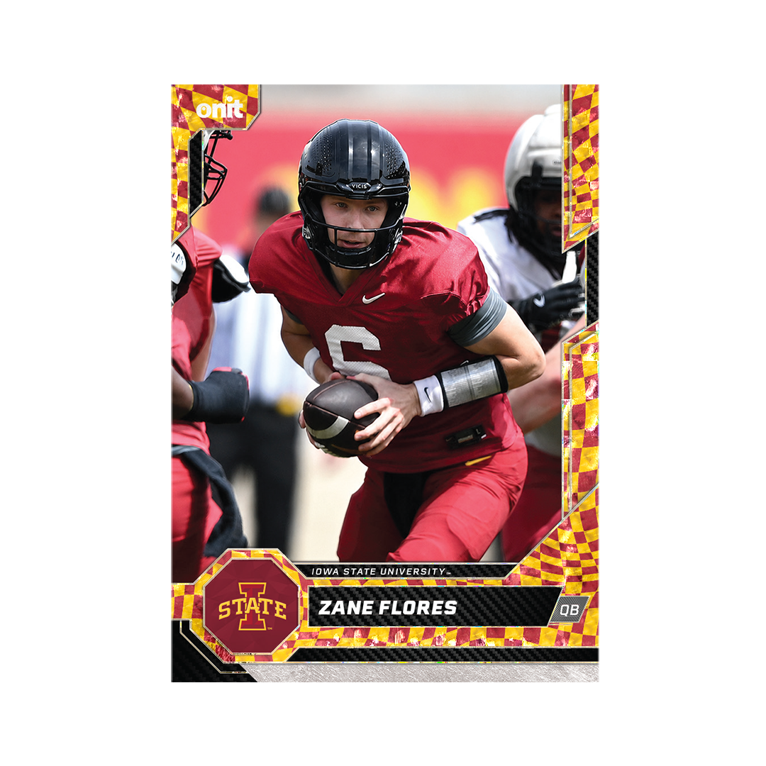 Iowa State University Football 2026 Team Trading Cards
