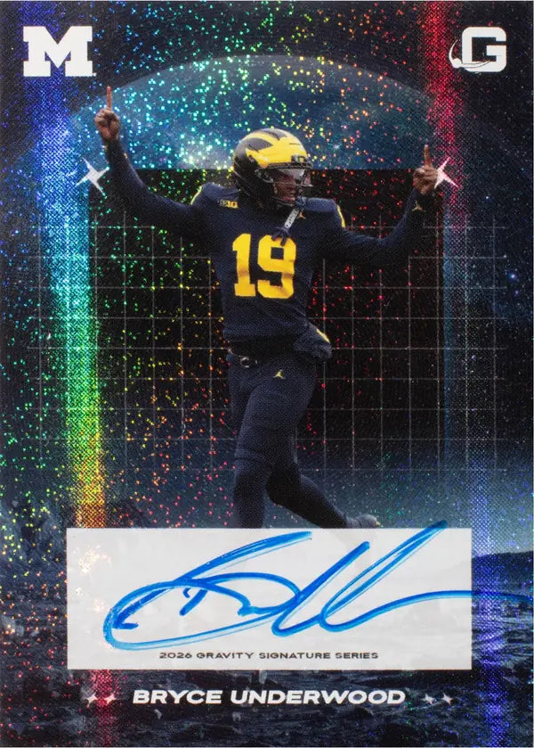 Base Signatures — Bryce Underwood, Michigan