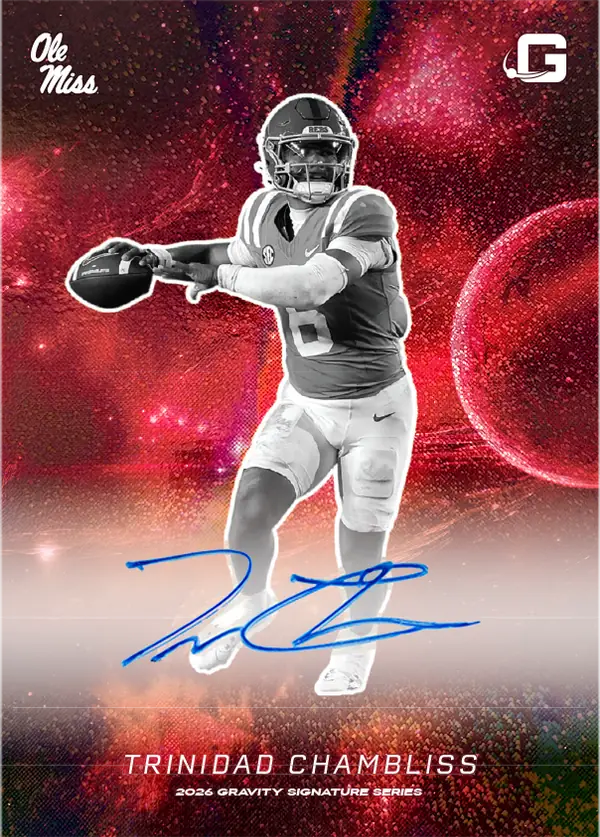Galaxy Red Signatures — Trinidad Chambliss, Ole Miss