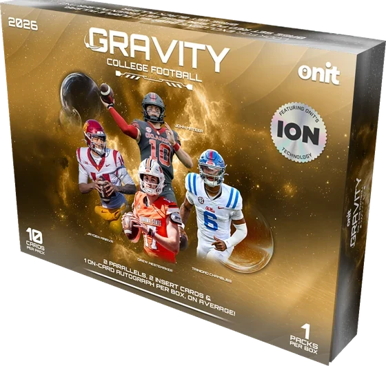 Pulsar Pack — 2026 ONIT Gravity Football box (rendering)