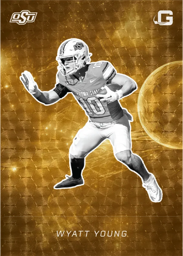 Galaxy Ultra Gold /1 — Wyatt Young, Oklahoma State (rendering)